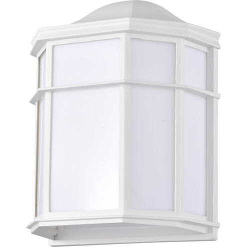 Brentwood 1 Light 10 inch White Outdoor Wall Lantern