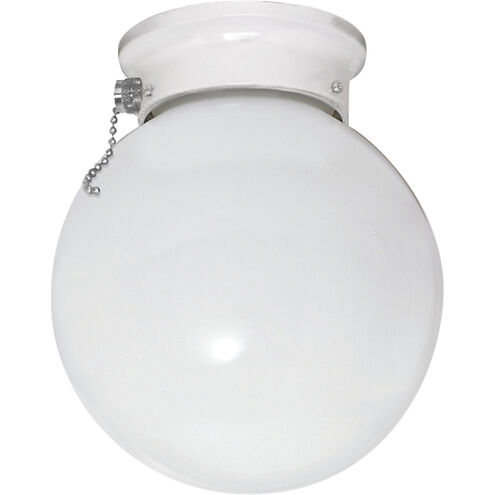 Brentwood 1 Light 6 inch White Flush Mount Ceiling Light
