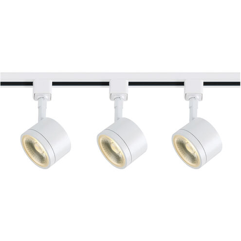 Brentwood 3 Light 120V White Track Kit Ceiling Light