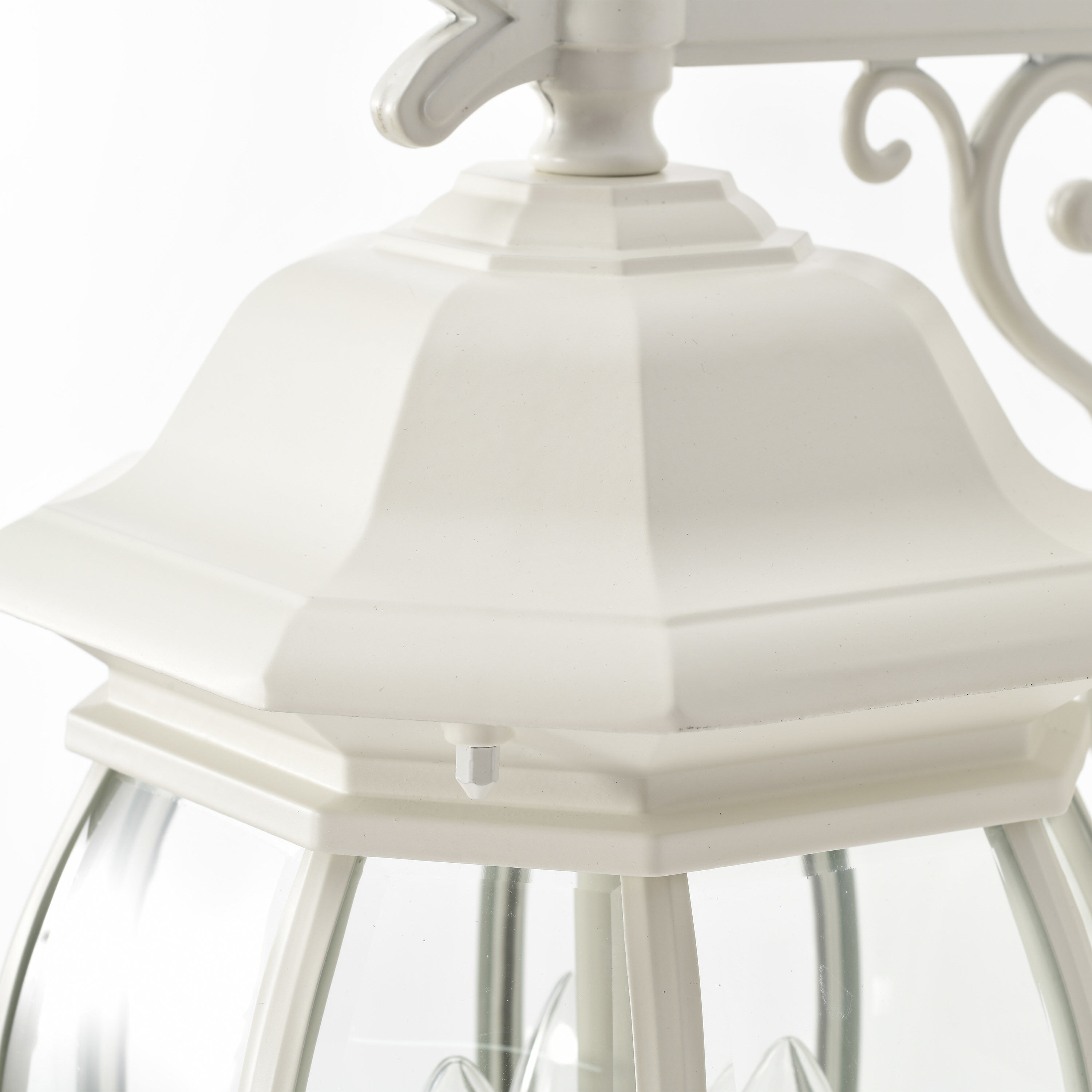 Central Park 3 Light 23 inch White Outdoor Wall Lantern