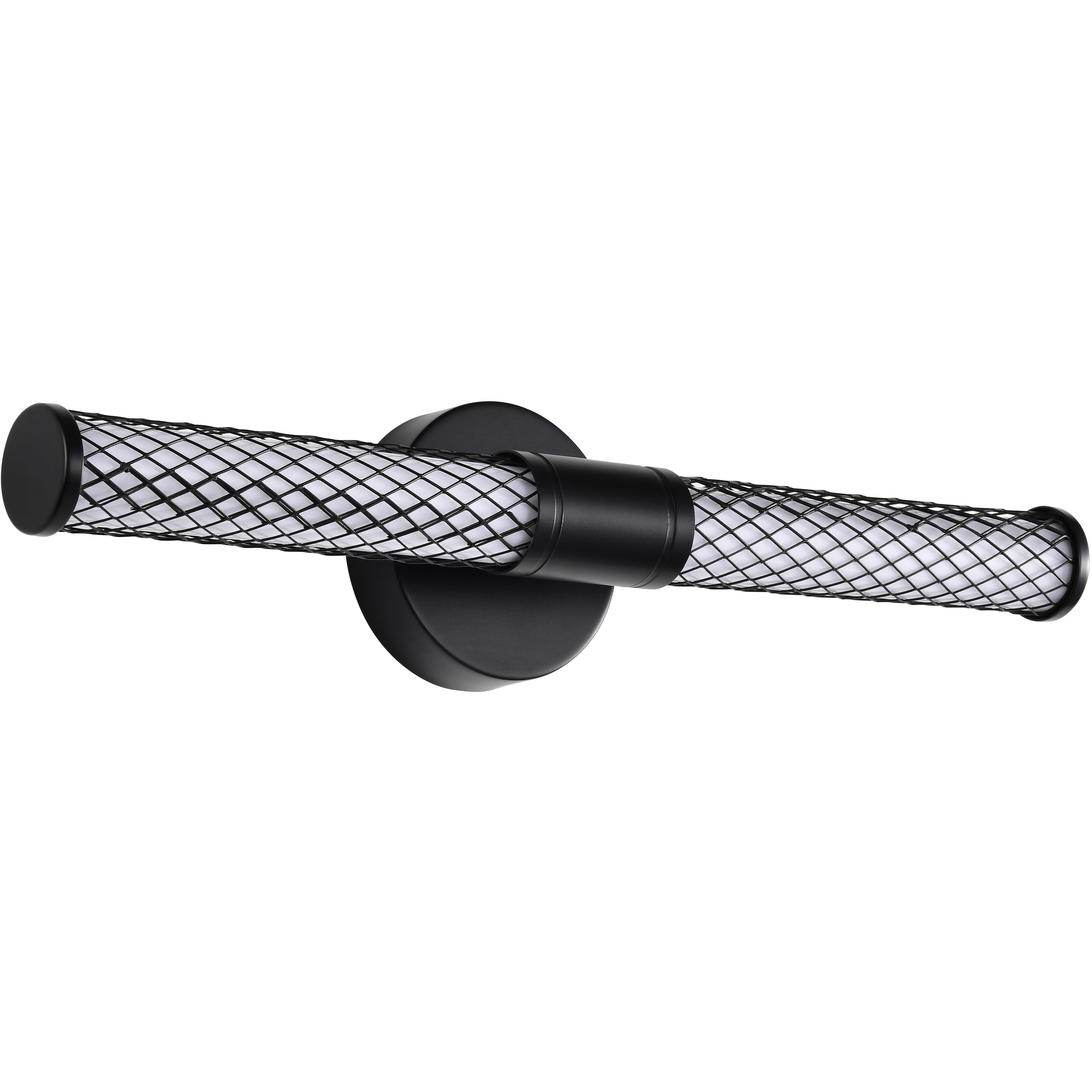 Kingsport LED 20.5 inch Matte Black Vanity Light Wall Light