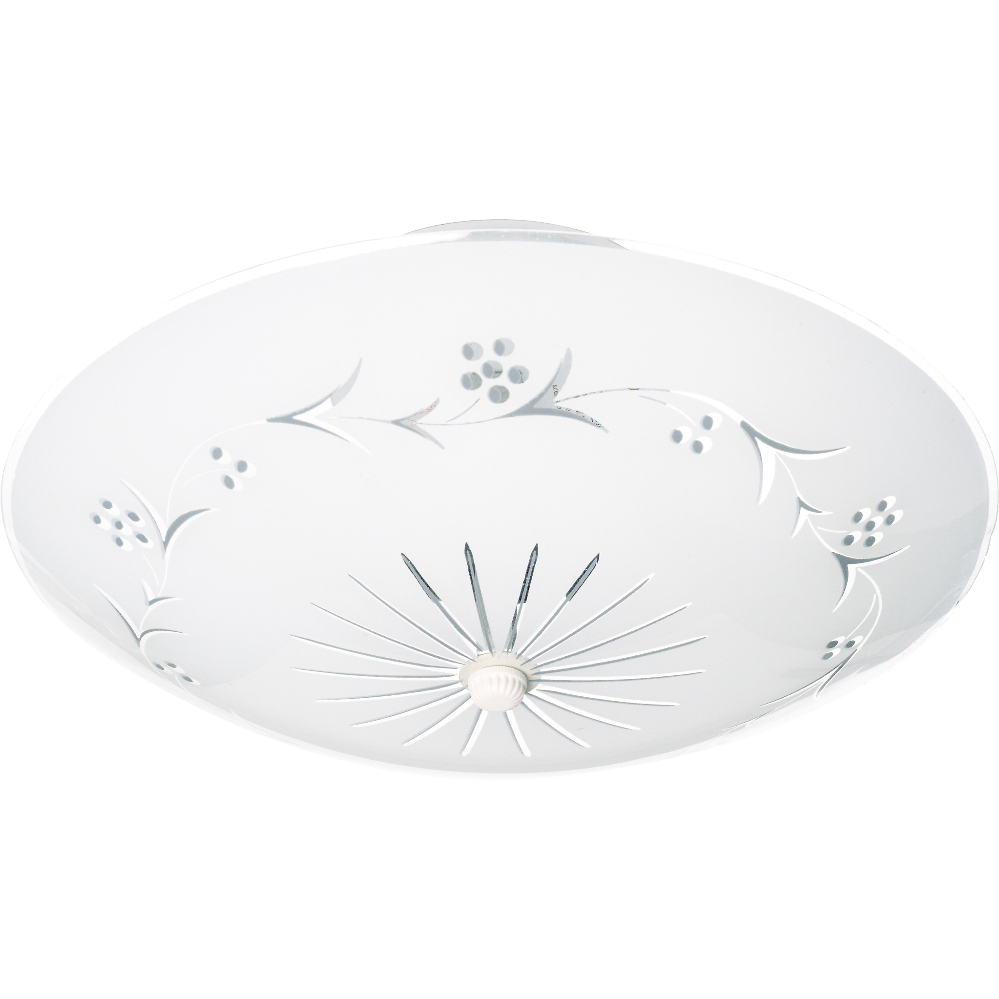 Nuvo SF76/268 Brentwood 2 Light 12 inch White Semi Flush
