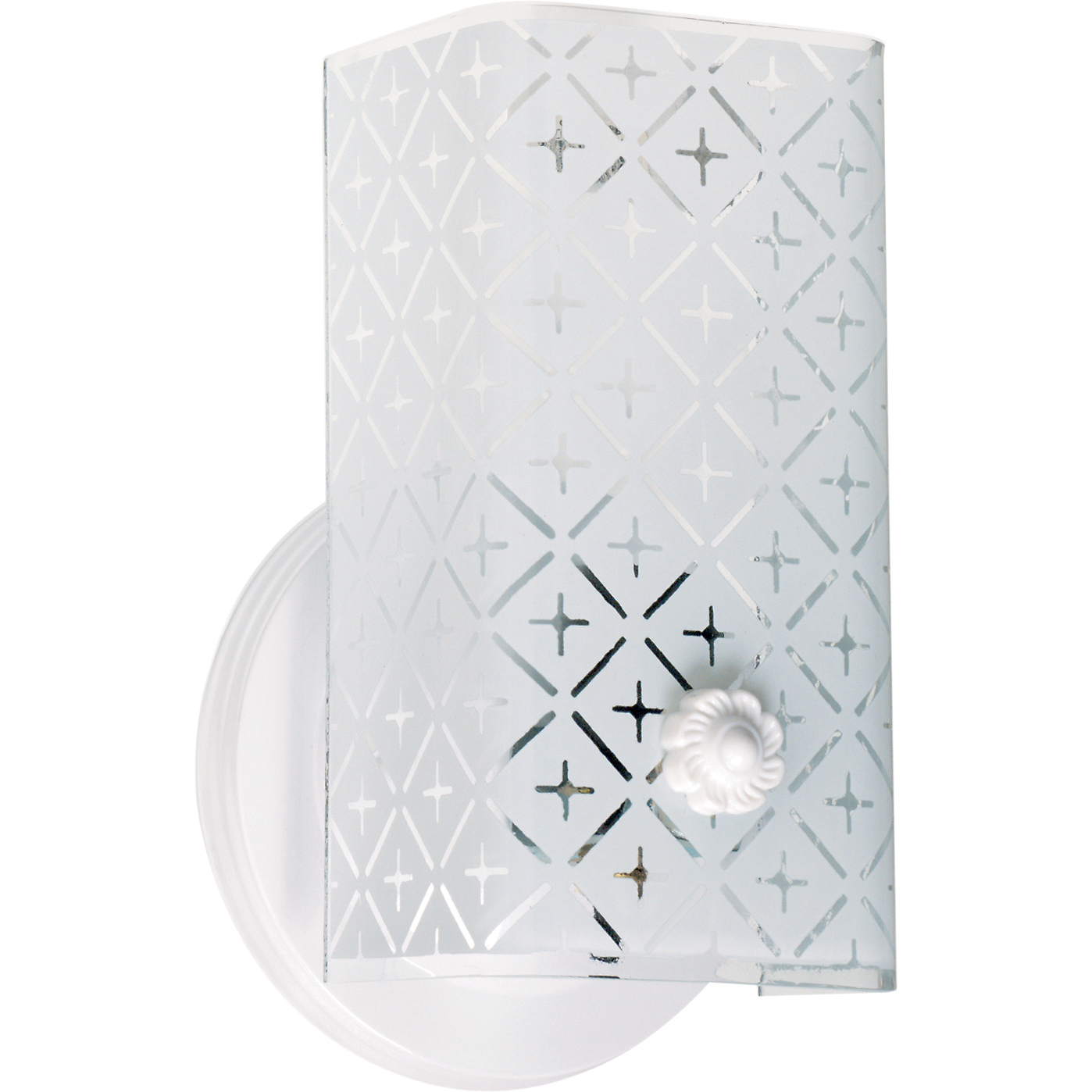 Brentwood 1 Light 8 inch White Bath Light Wall Light