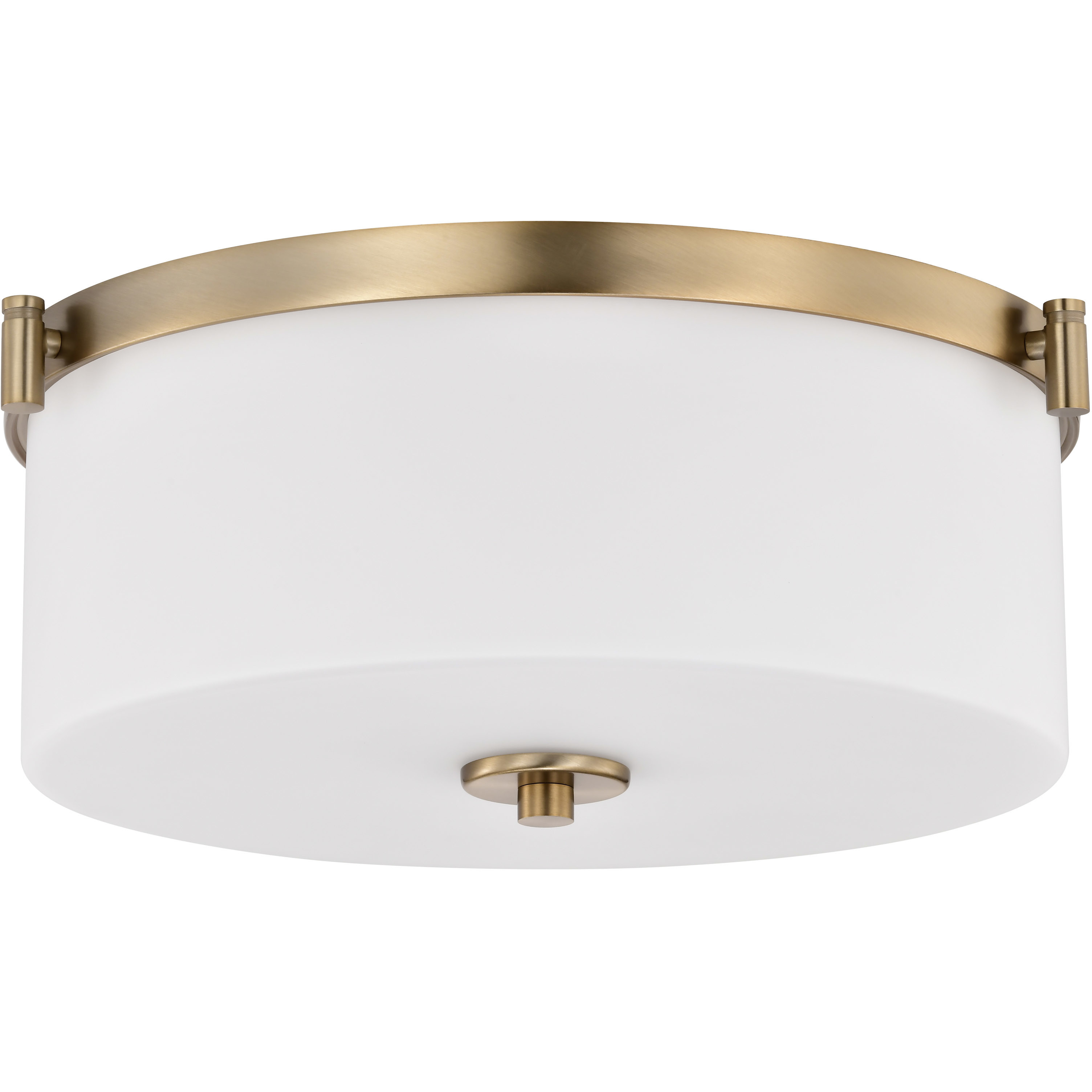 Liam 16.63 inch Burnished Brass Flush Mount Ceiling Light
