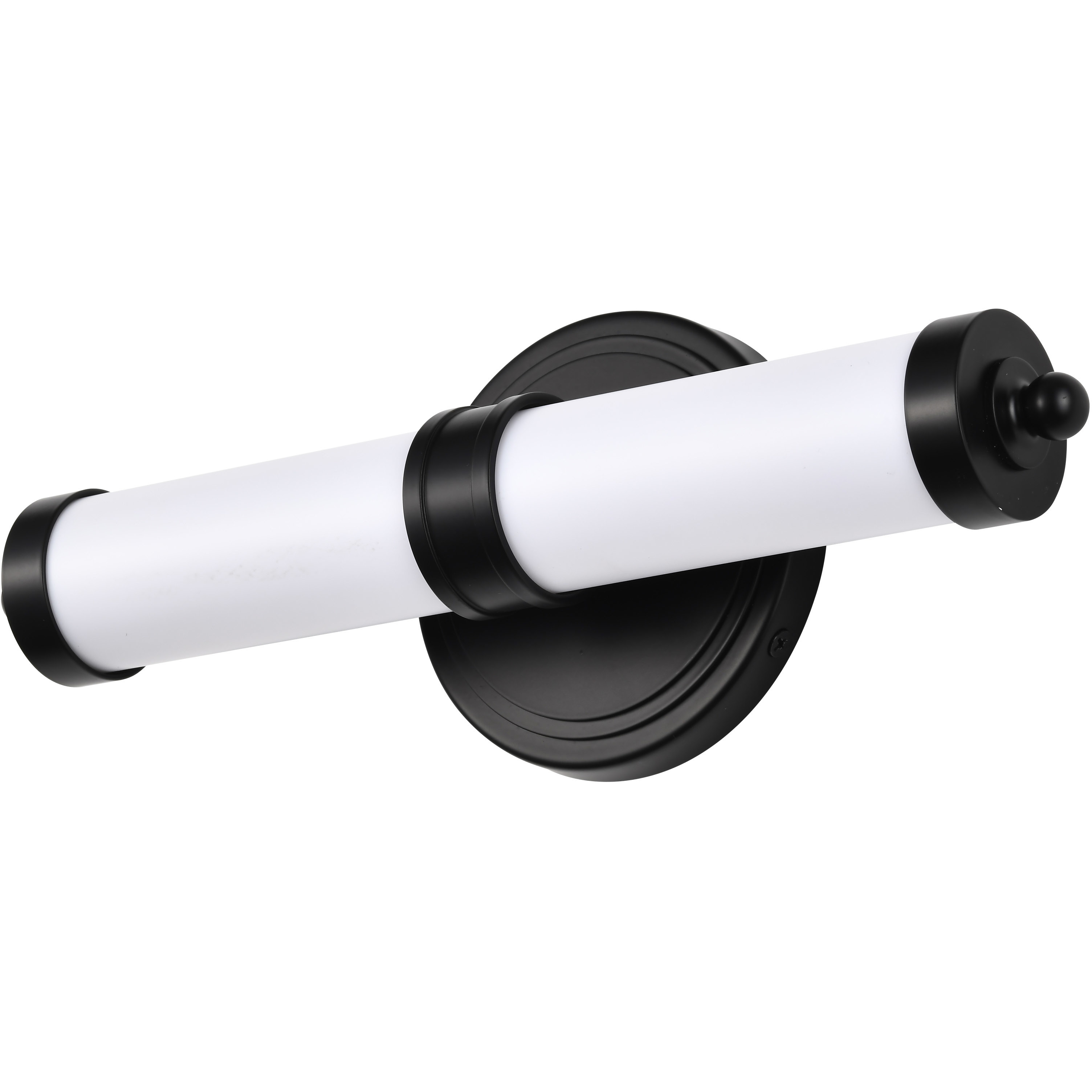 Kagen LED 13.58 inch Matte Black Bath Vanity Light Wall Light