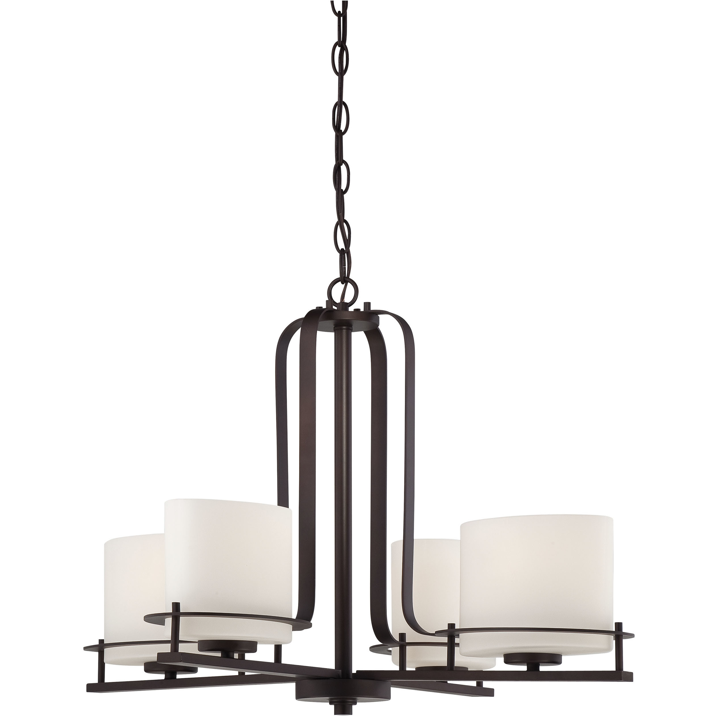 Loren 4 Light 26.25 inch Venetian Bronze Chandelier Ceiling Light