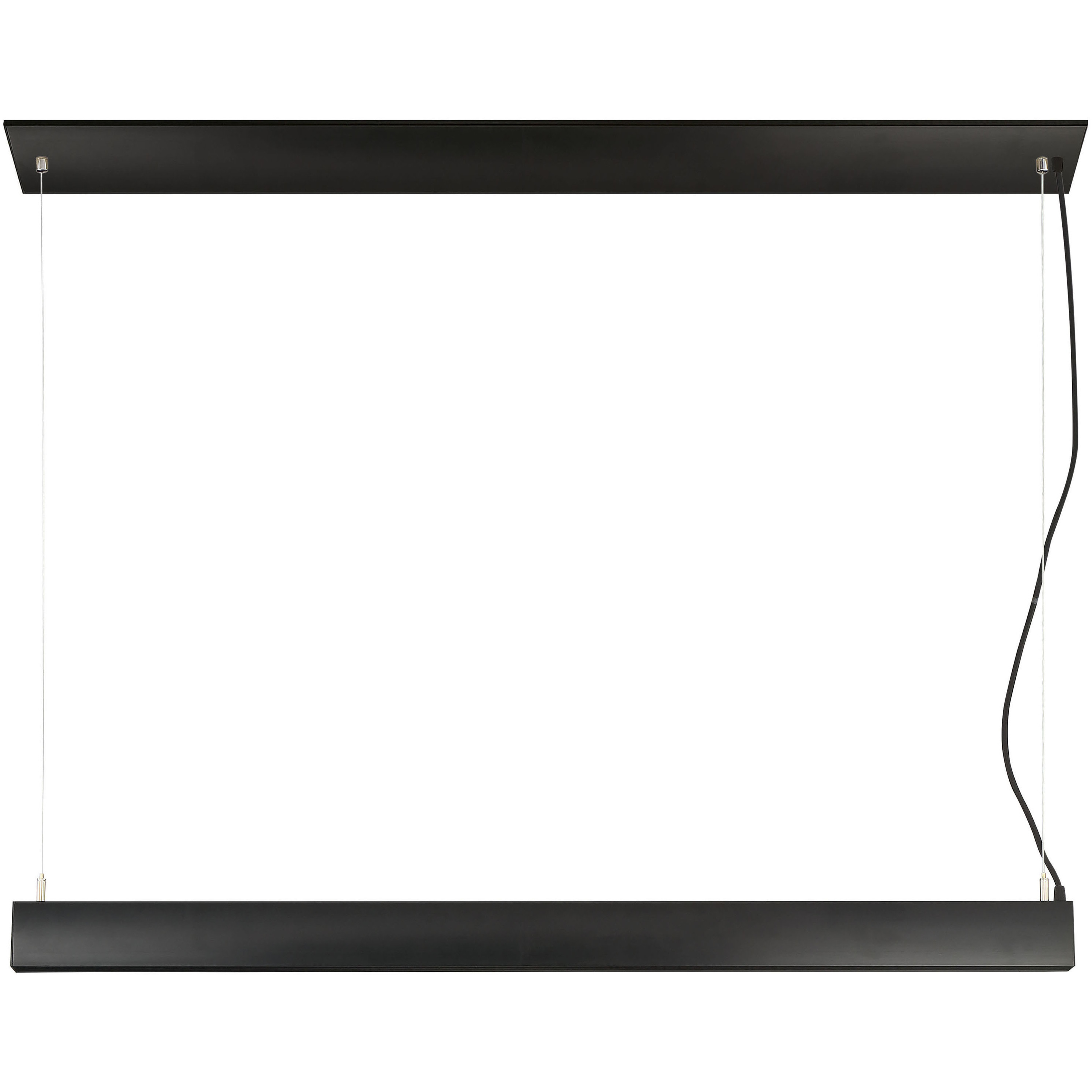 Nuvo 62 1461 Task LED 1.63 inch Black Pendant Ceiling Light