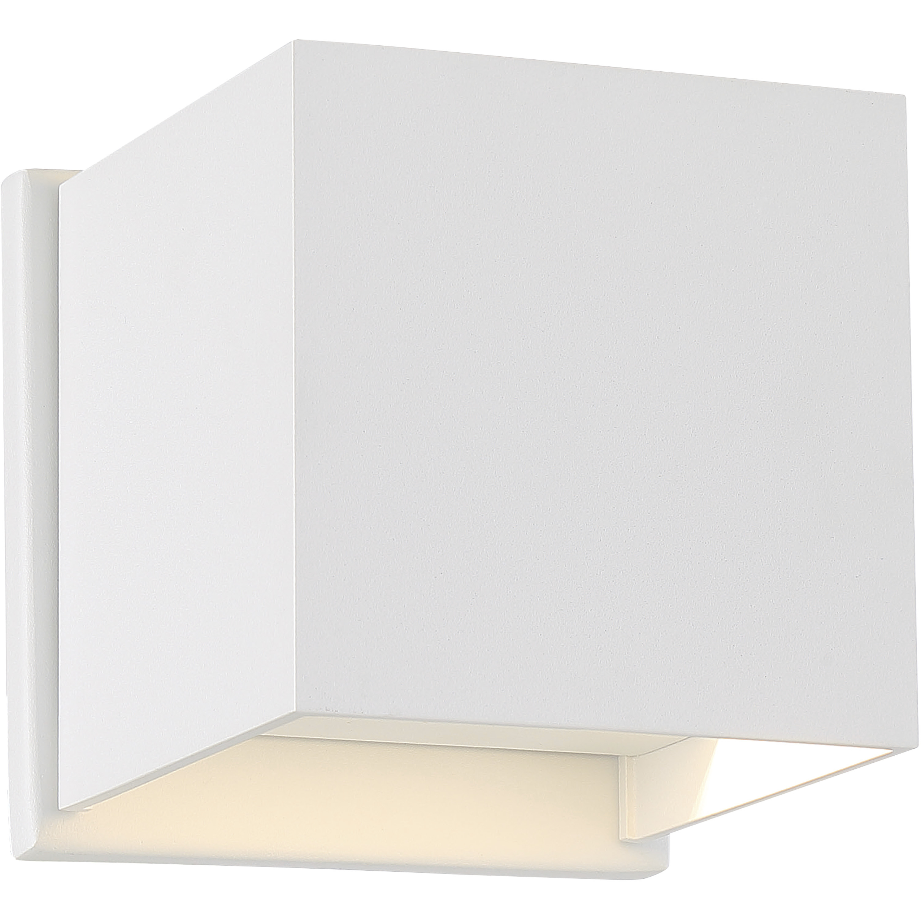 Lightgate LED 4.75 inch Matte White Wall Sconce Wall Light