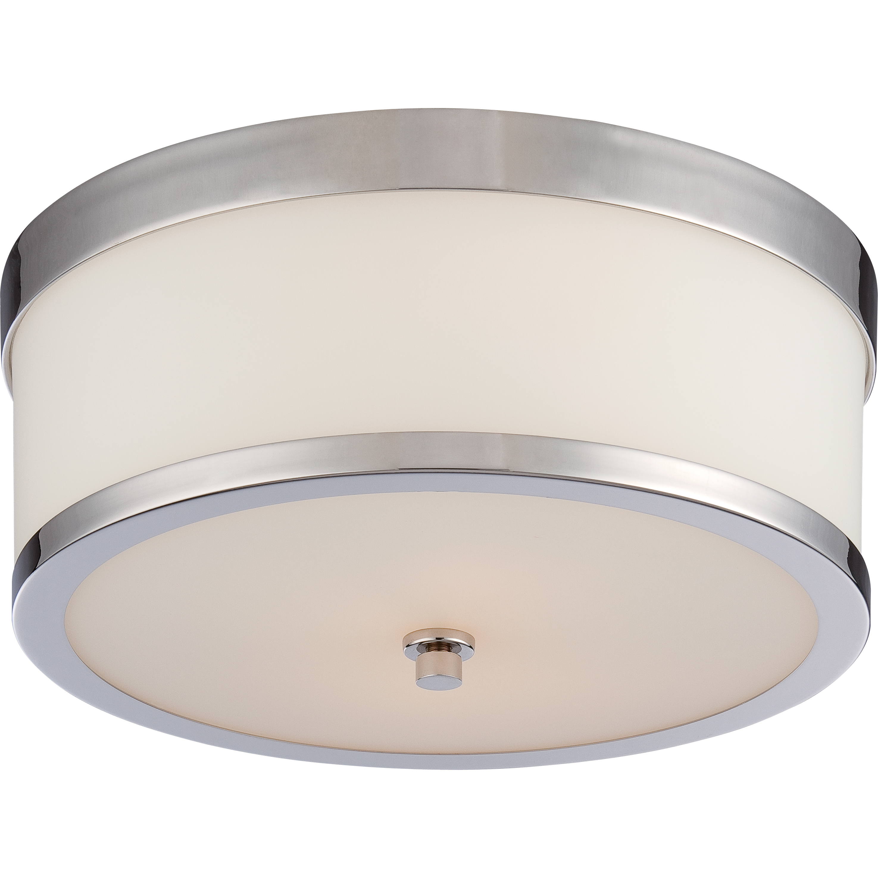 Celine 2 Light 13.63 inch Polished Nickel Flush Mount Ceiling Light