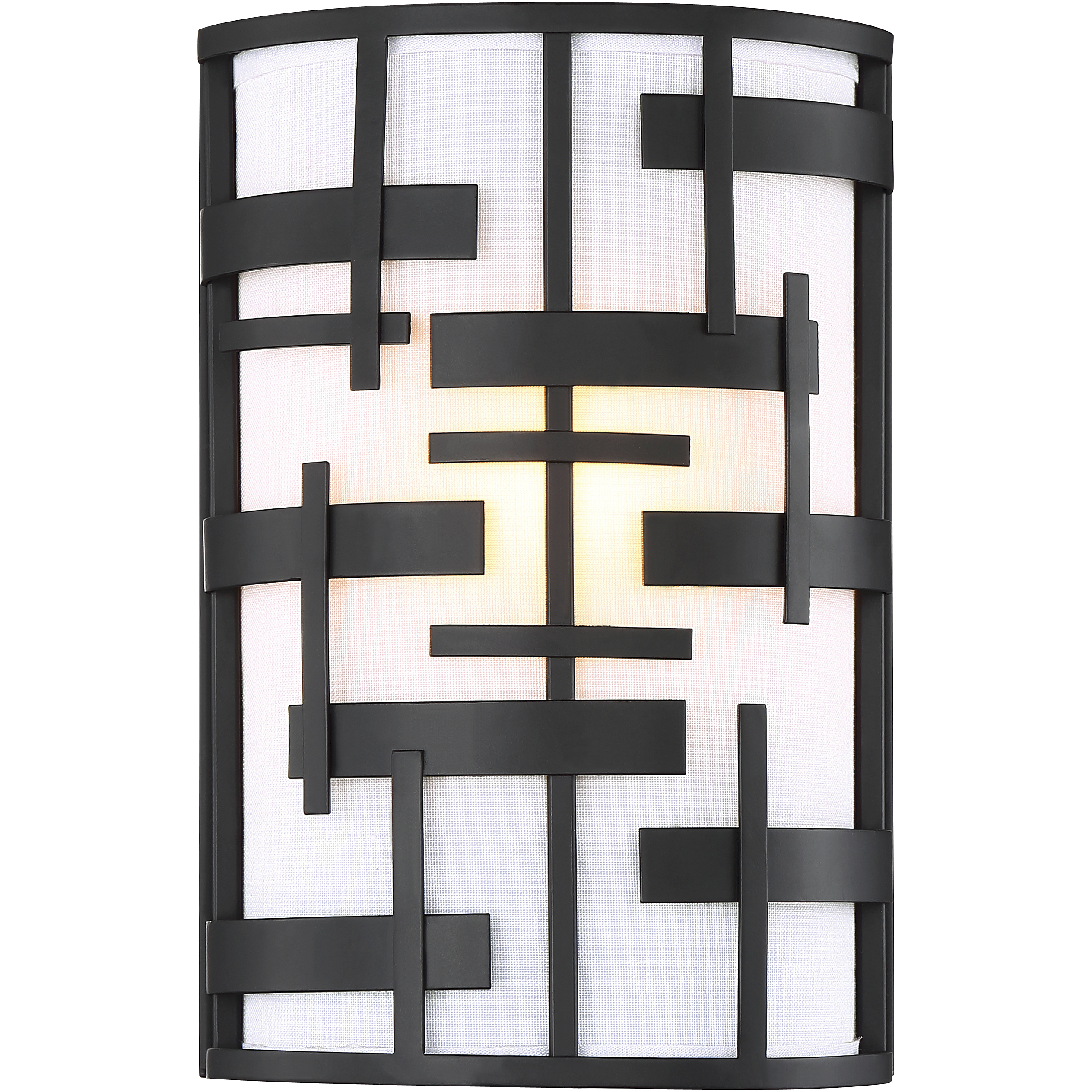 Lansing 2 Light 8 inch Textured Black ADA Wall Sconce Wall Light