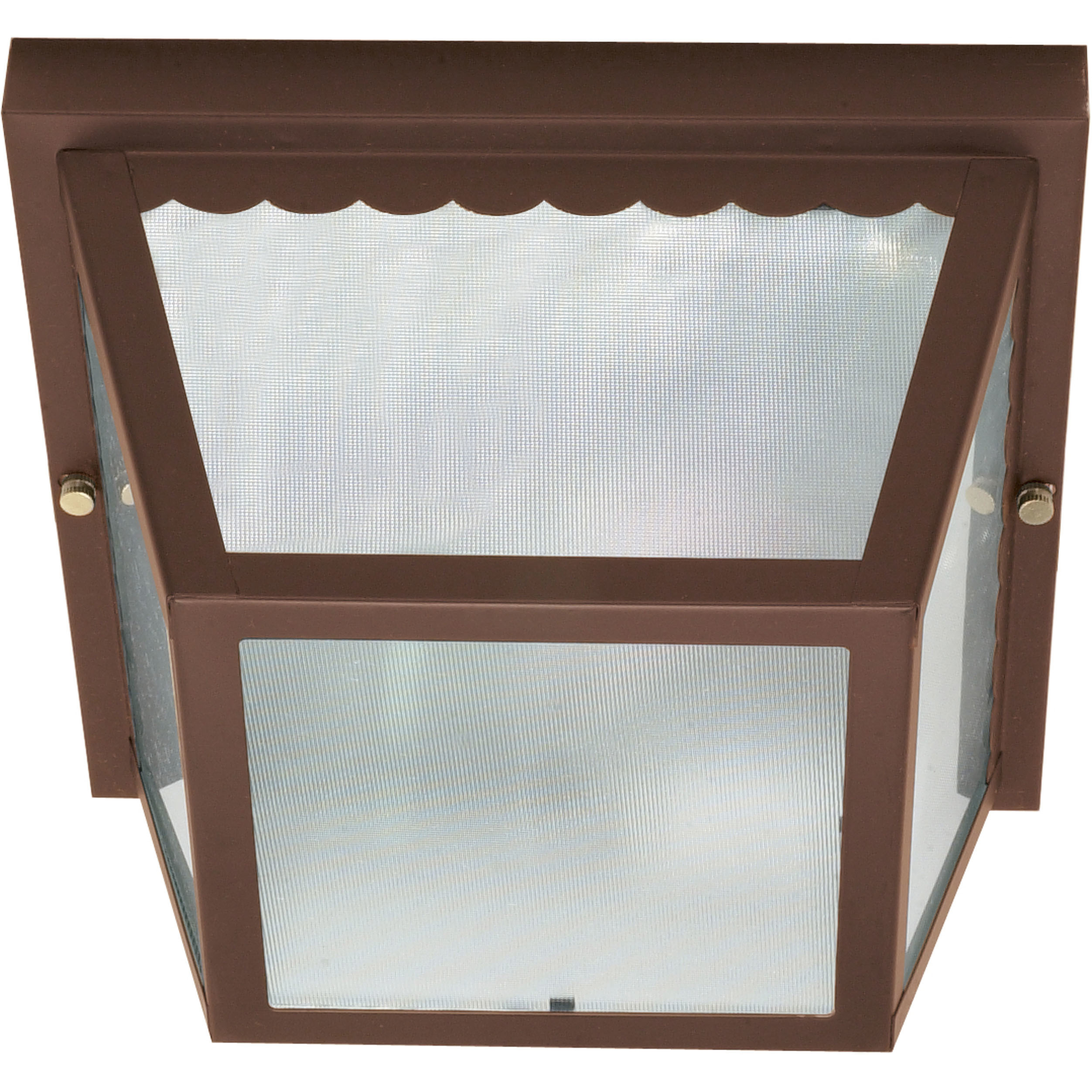 Nuvo 60/472 Brentwood 2 Light 9 inch Old Bronze Outdoor Flushmount, image size:2504x2504