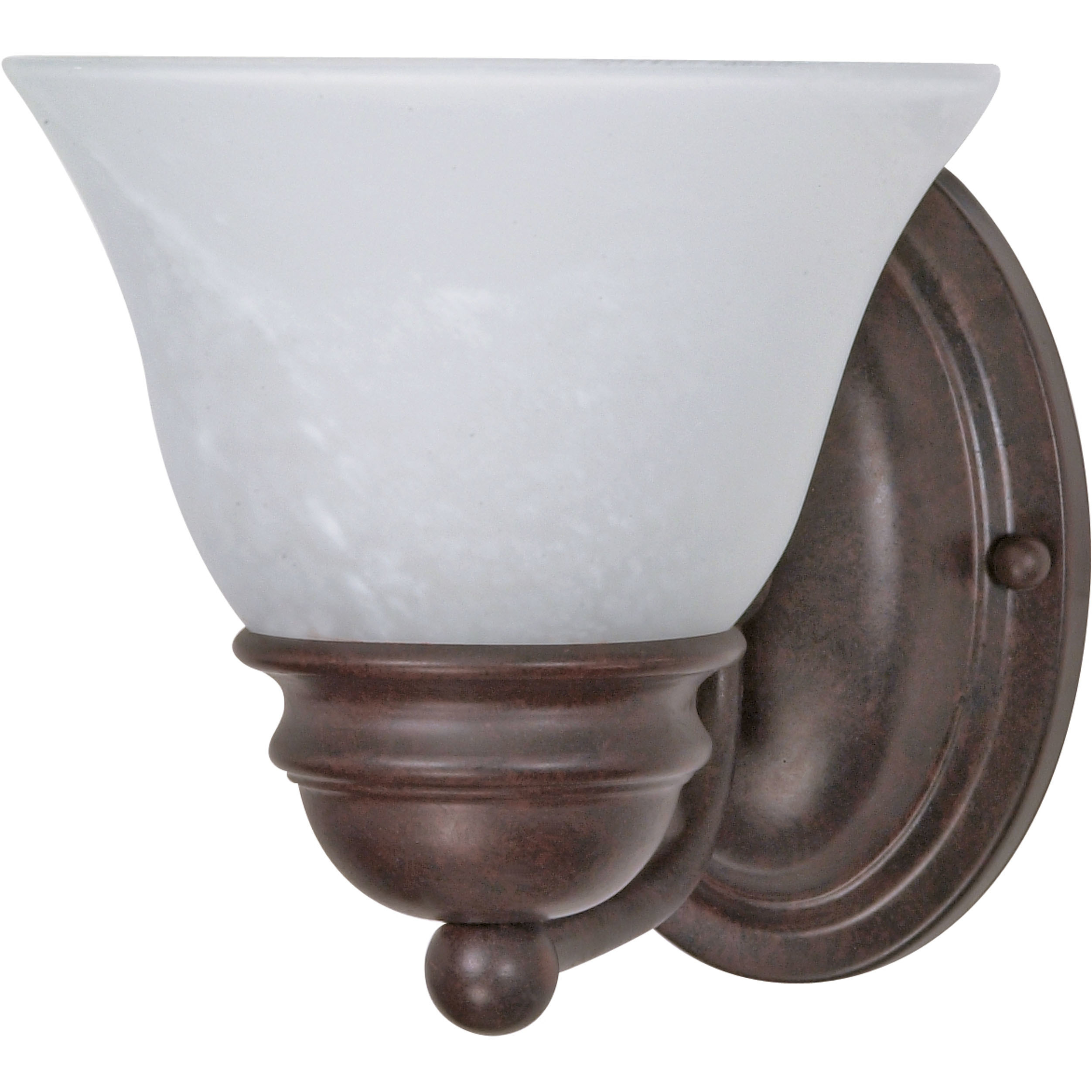 Empire 1 Light 6 inch Old Bronze Vanity Light Wall Light
