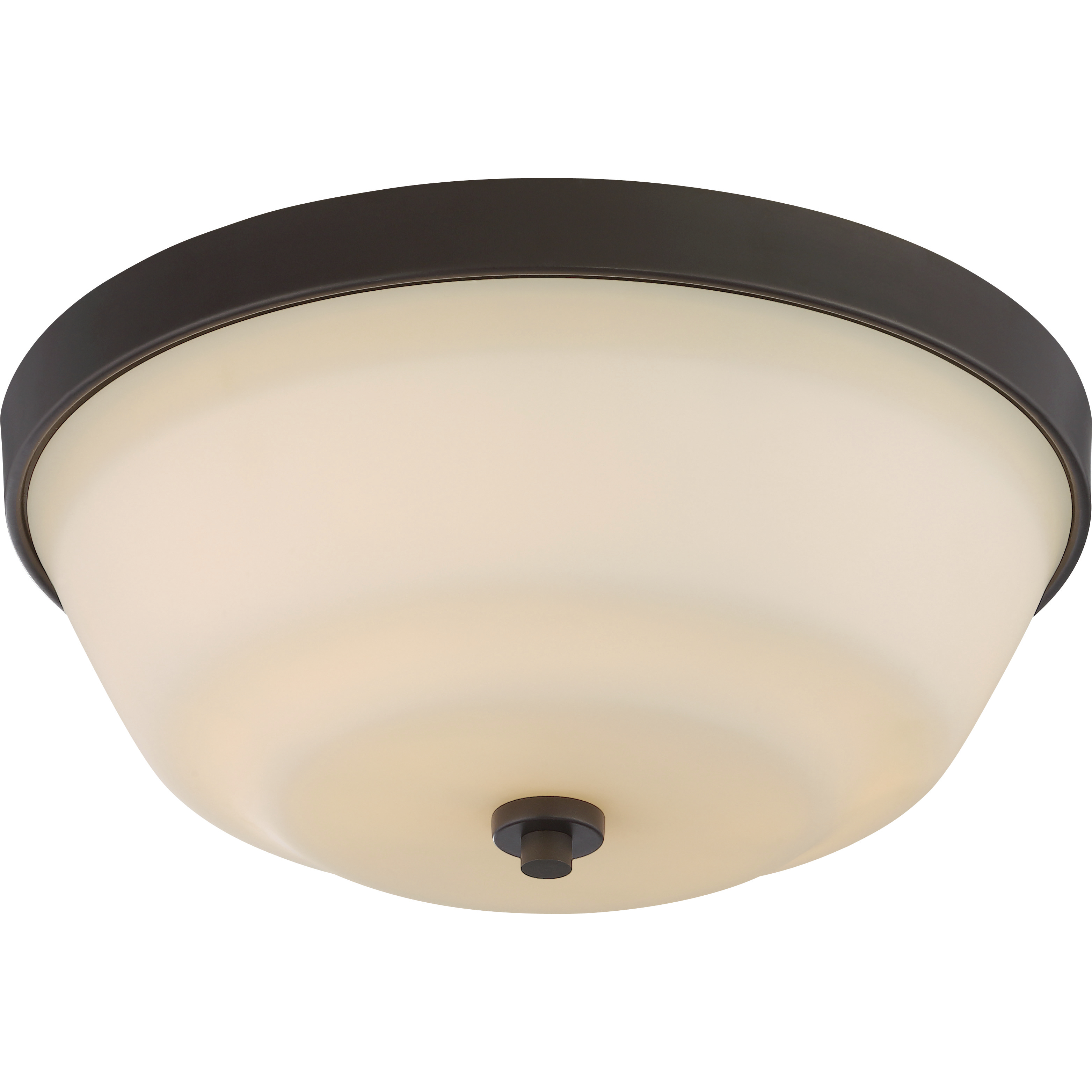 Willow 2 Light 13.5 inch Forest Bronze Flush Mount Ceiling Light