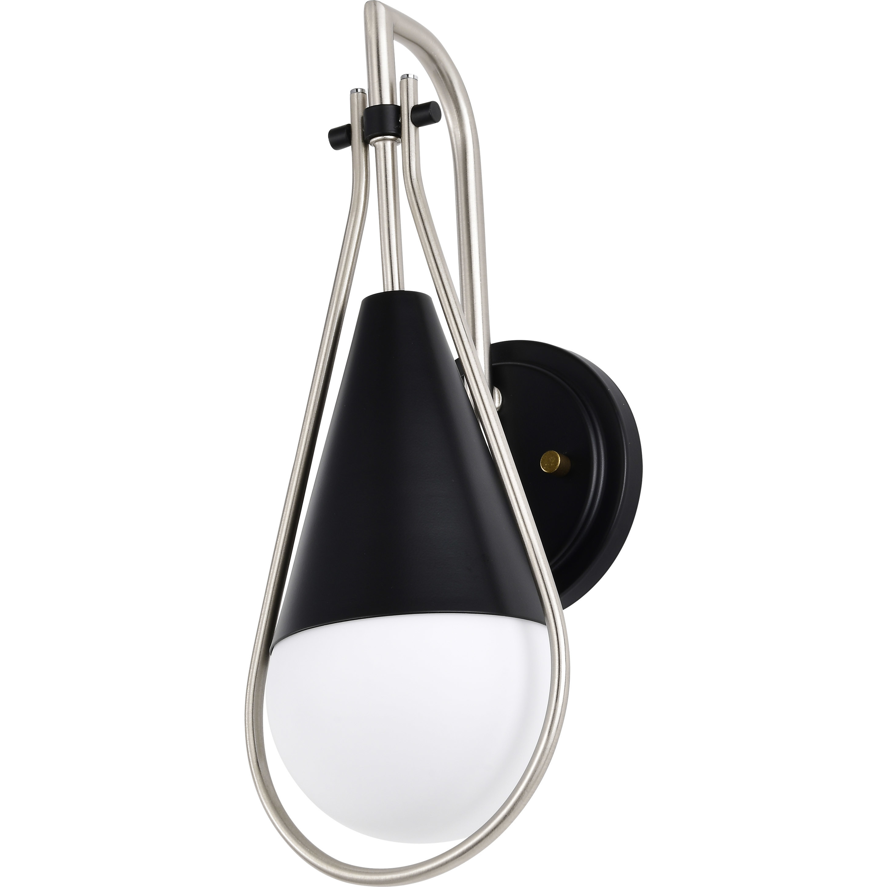 Admiral 1 Light 6.5 inch Matte Black Wall Sconce Wall Light