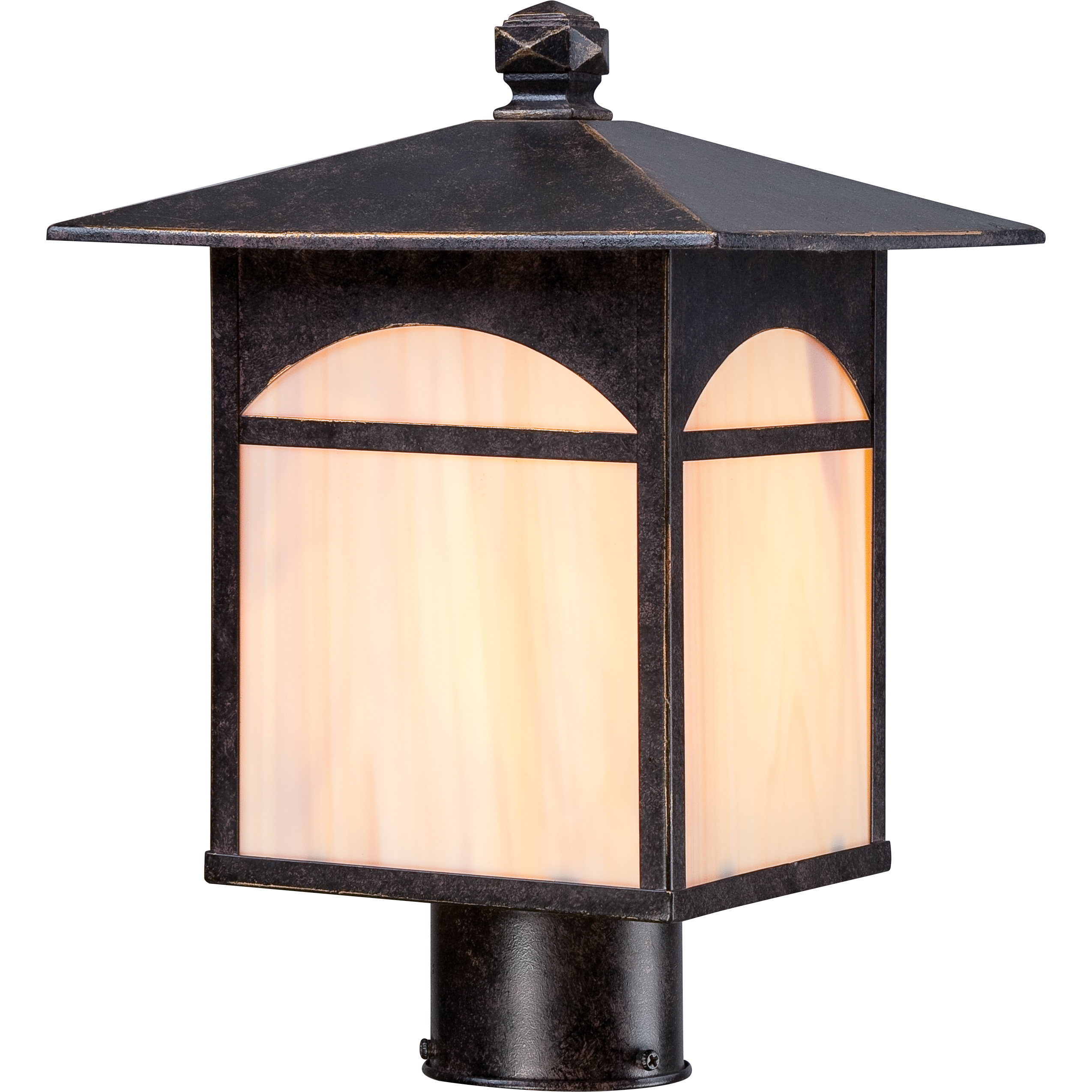 Nuvo 60/5655 Canyon 1 Light 13 inch Umber Bronze Outdoor Post Light