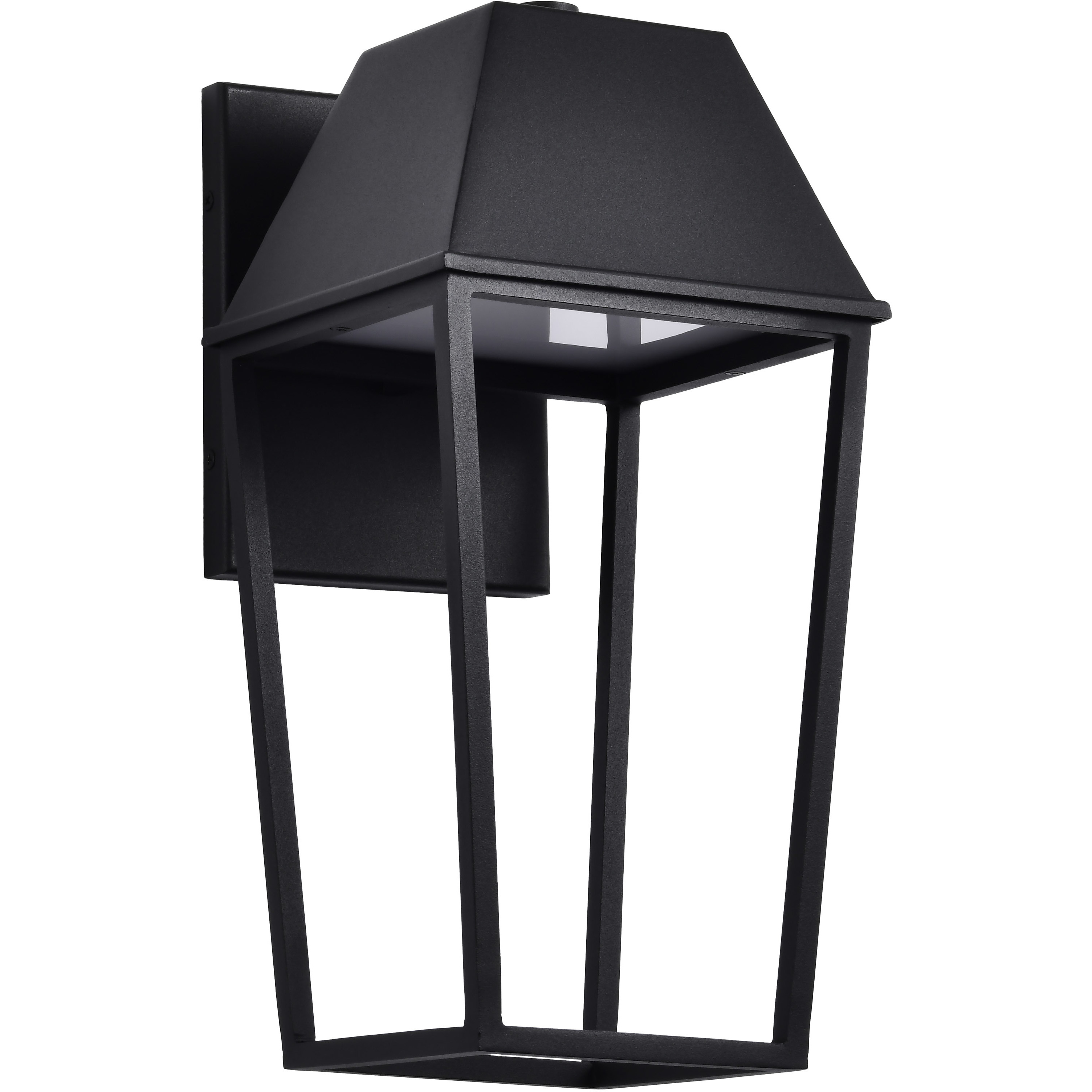 Colt LED 15.5 inch Matte Black Outdoor Wall Light