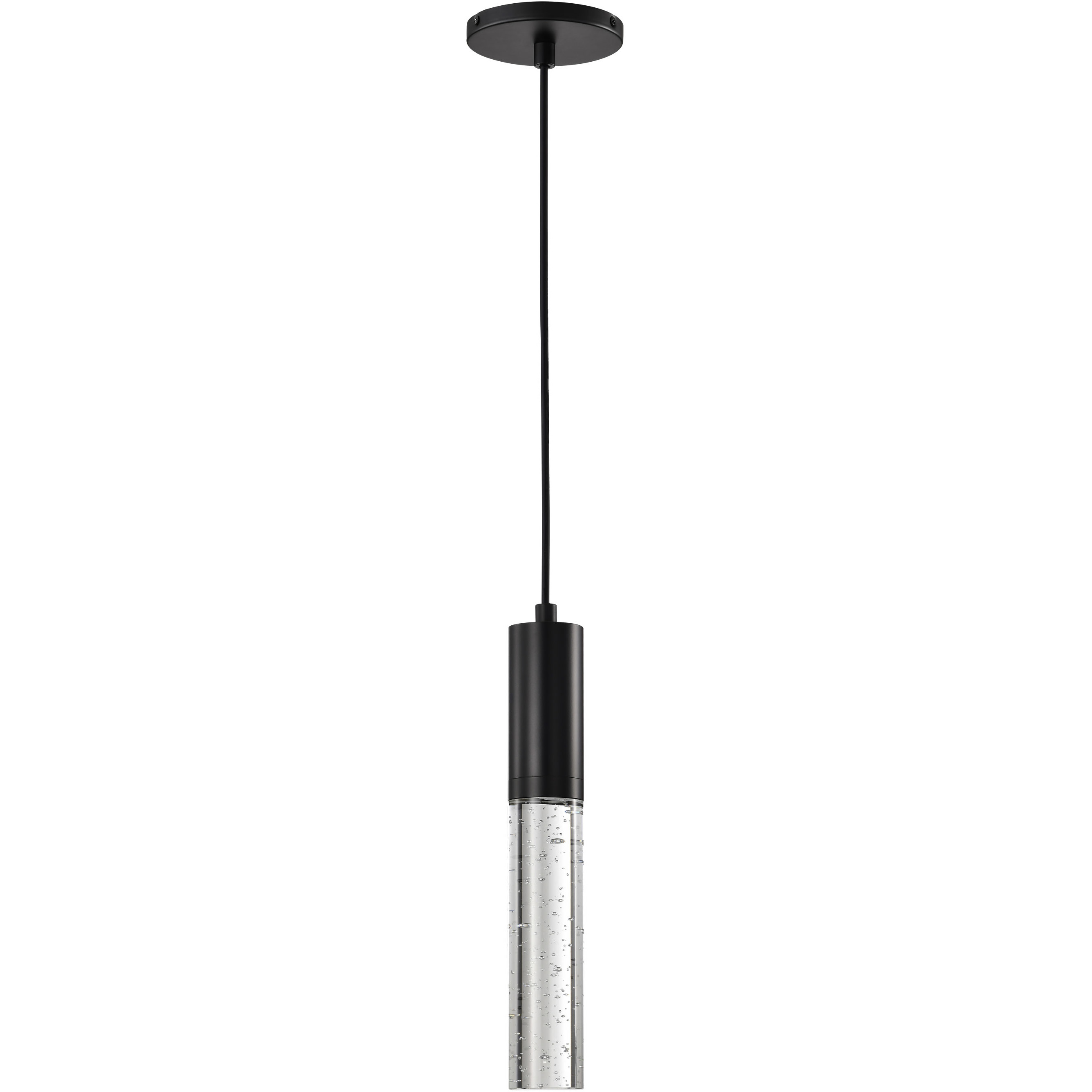Lacey LED 2.25 inch Matte Black Pendant Ceiling Light