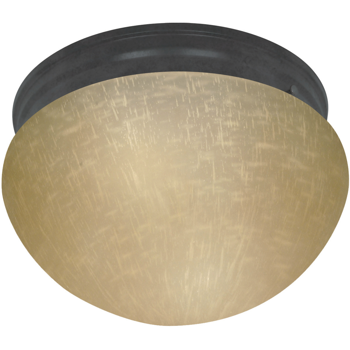 Brentwood 1 Light 12 inch Mahogany Bronze Semi-Flush Mount Ceiling Light