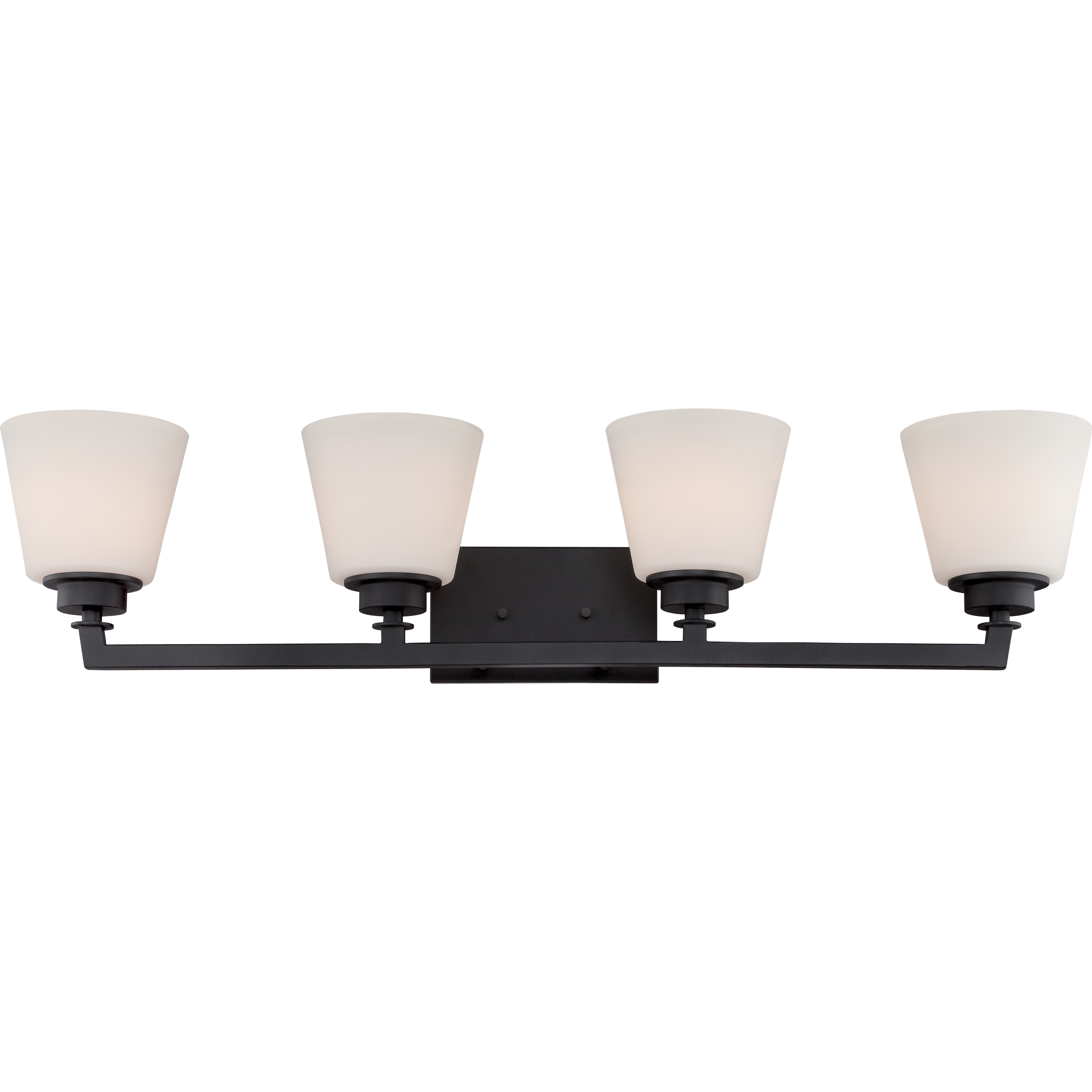 Mobili 4 Light 34.63 inch Aged Bronze Vanity Light Wall Light