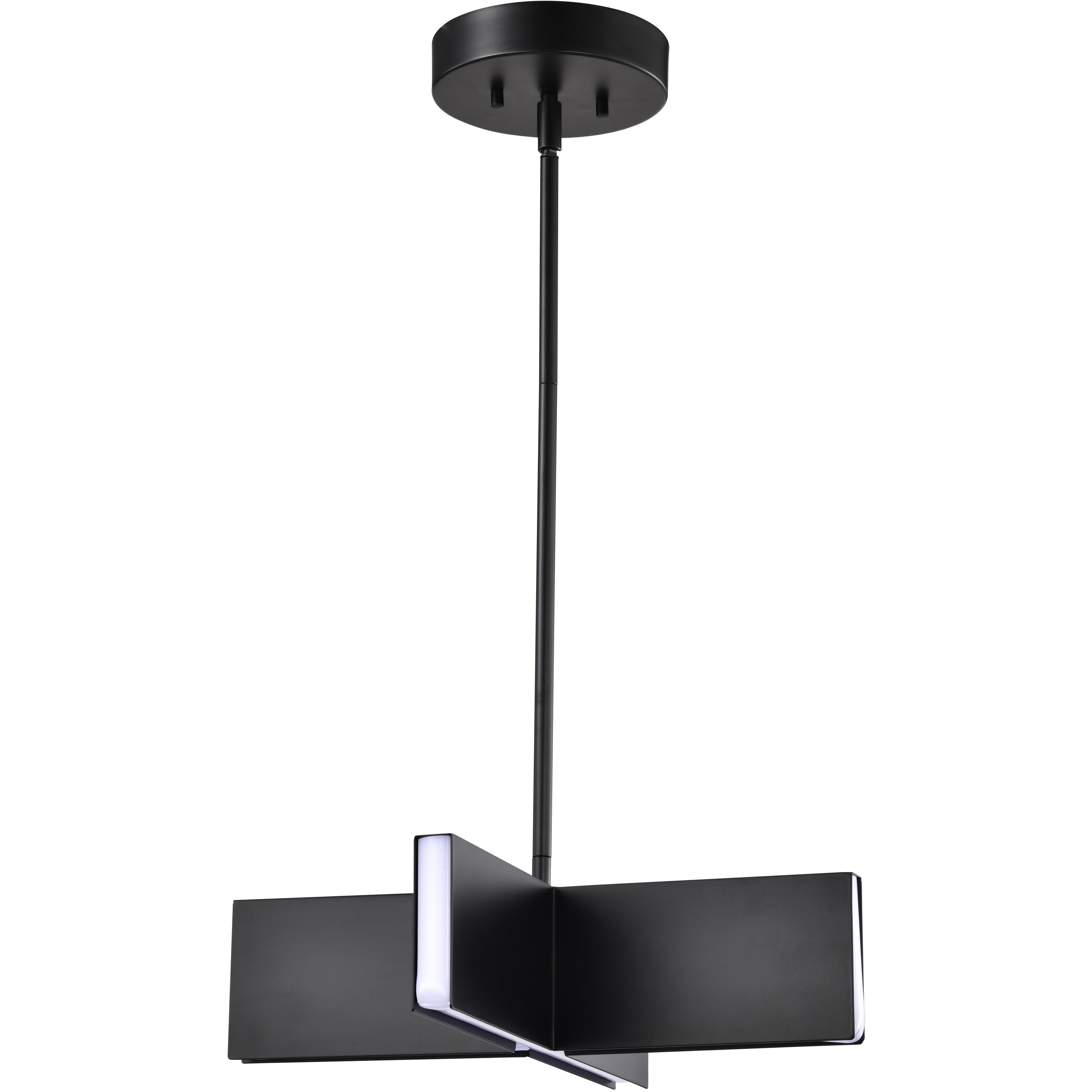 Blaine LED 15.75 inch Matte Black Pendant Ceiling Light