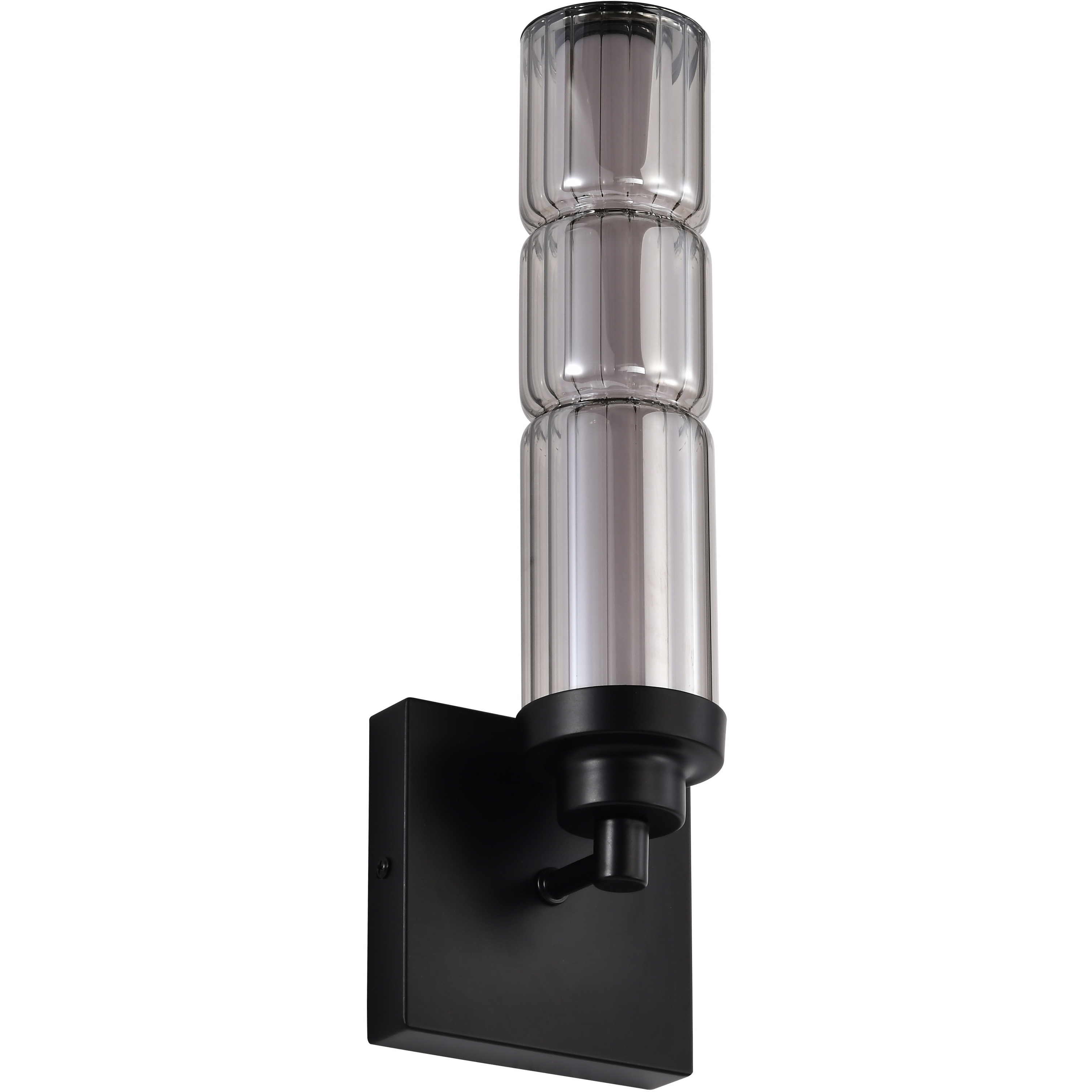 Evander LED 4.75 inch Matte Black Vanity Wall Light