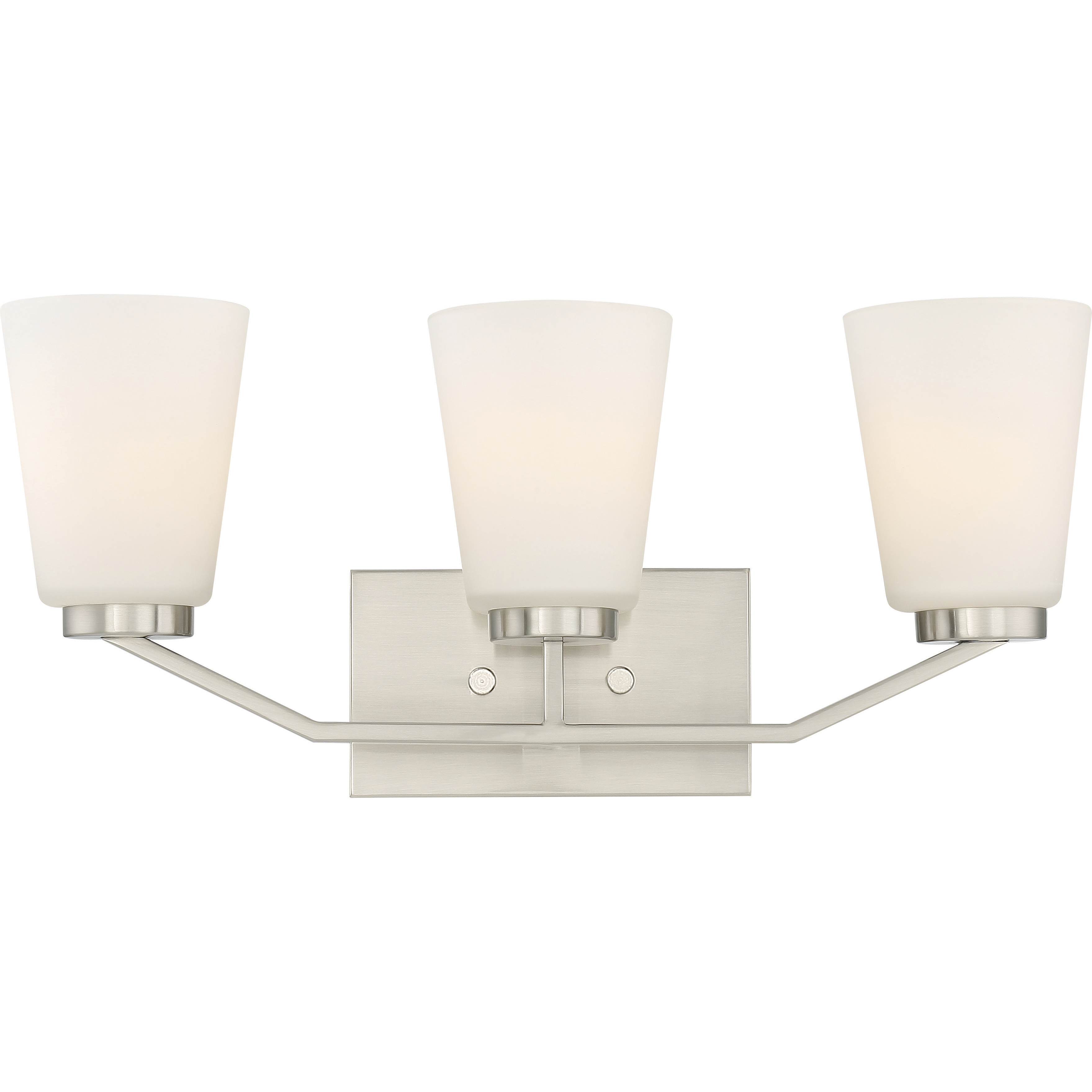 Nome 3 Light 21 inch Brushed Nickel Vanity Light Wall Light