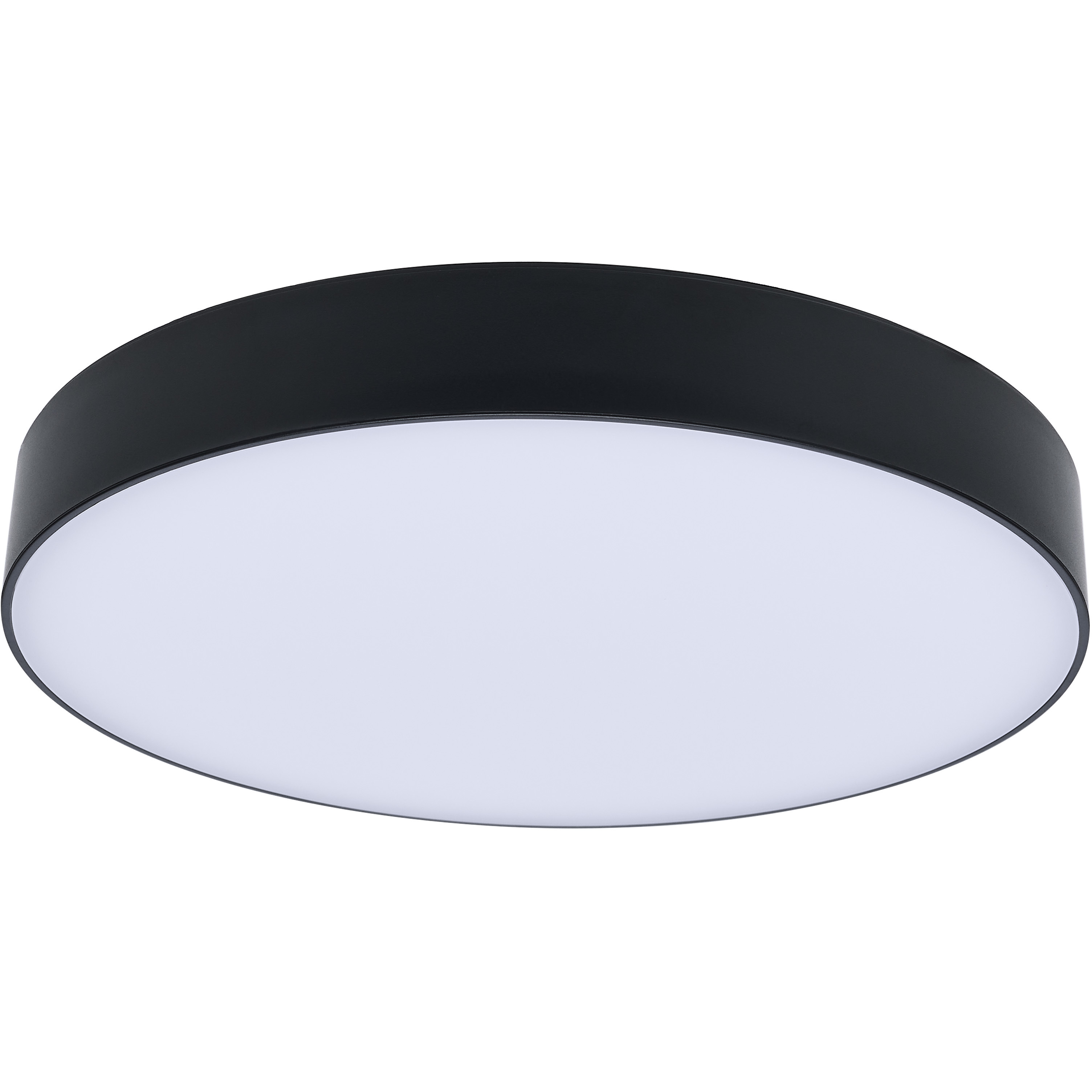 ColorQuick LED 7.05 inch Black Flush Mount Ceiling Light