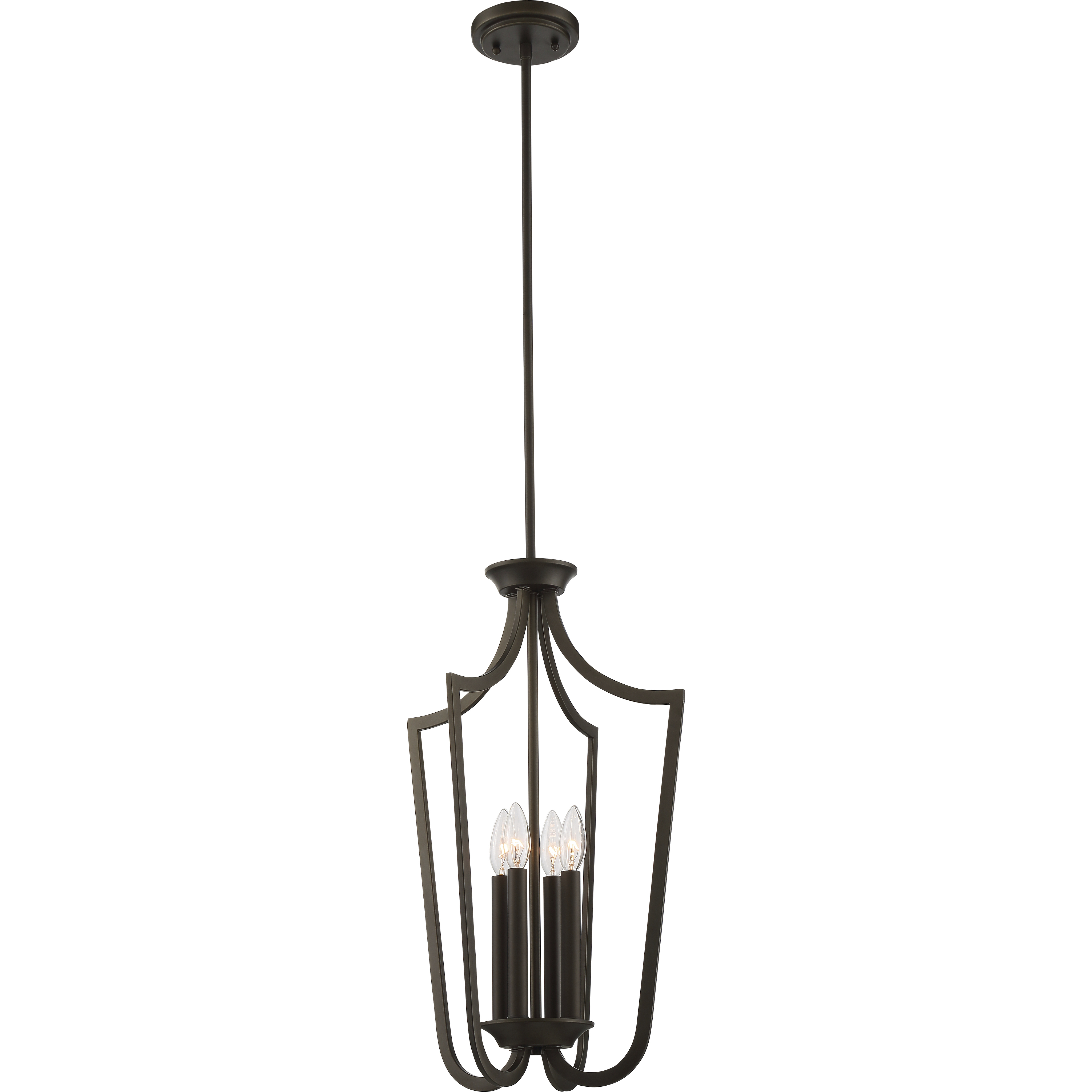 Laguna 4 Light 14 inch Forest Bronze Pendant Ceiling Light