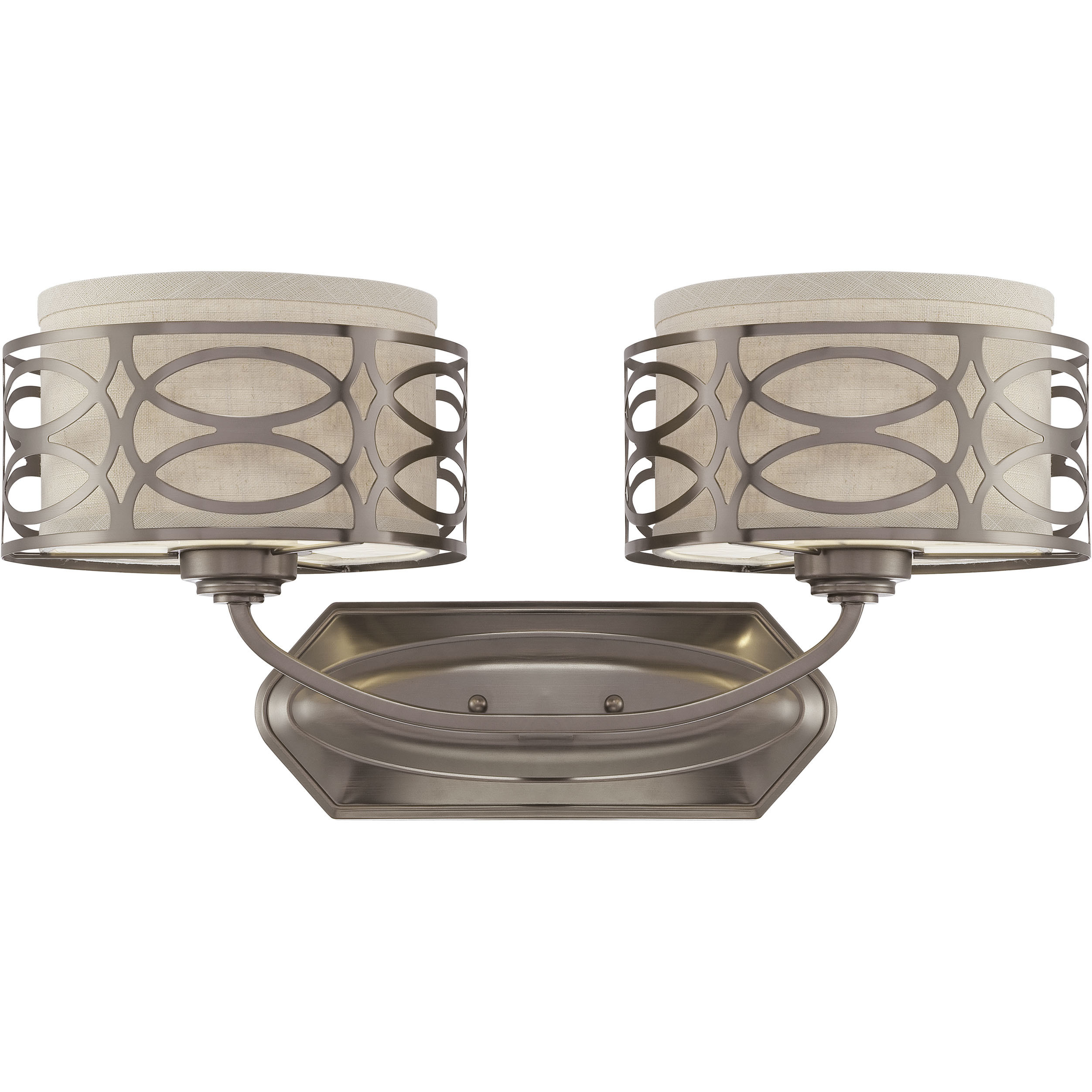 Harlow 2 Light 20.63 inch Hazel Bronze Vanity Light Wall Light