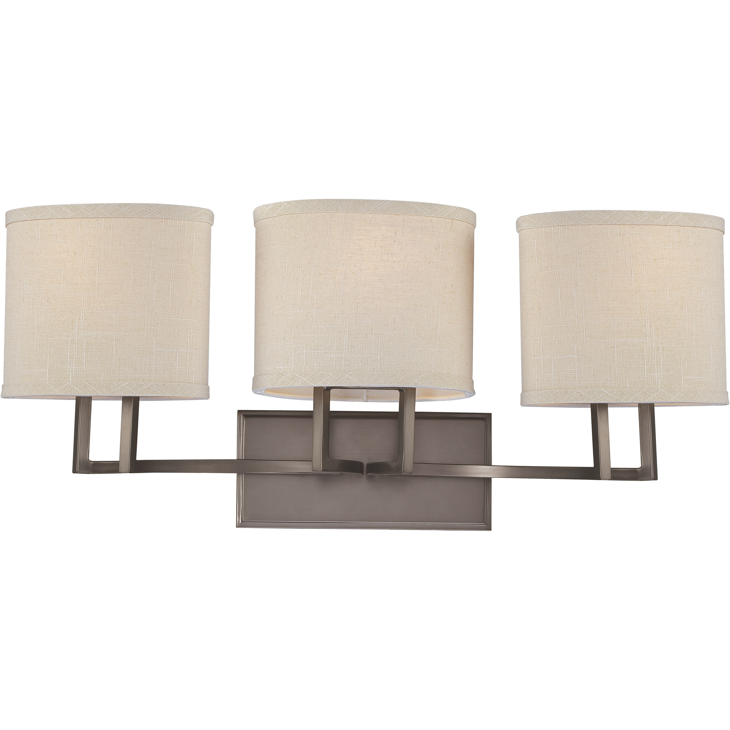 Gemini 3 Light 27.25 inch Hazel Bronze Vanity Light Wall Light