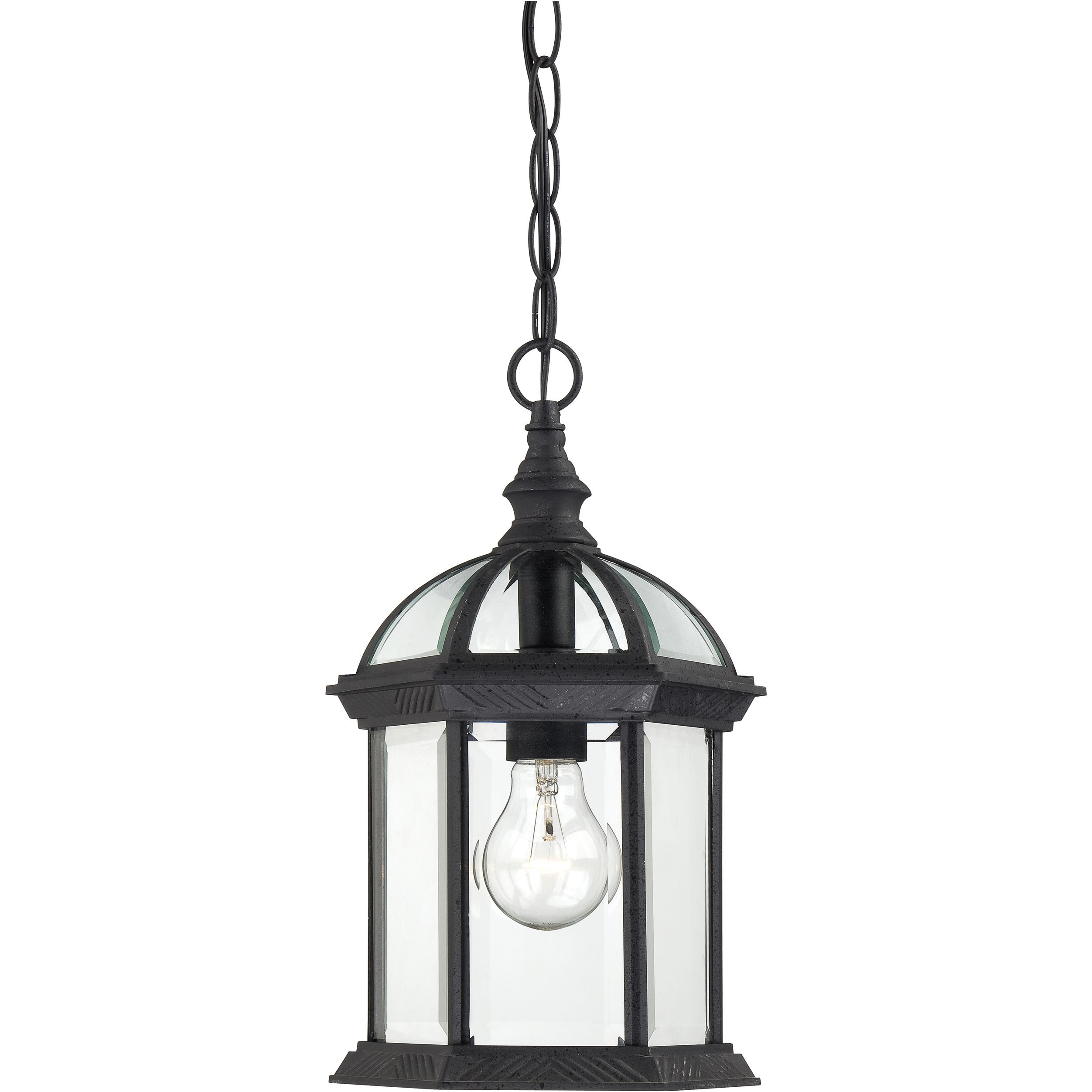 Nuvo 60/4979 Boxwood 1 Light 8 inch Textured Black Outdoor