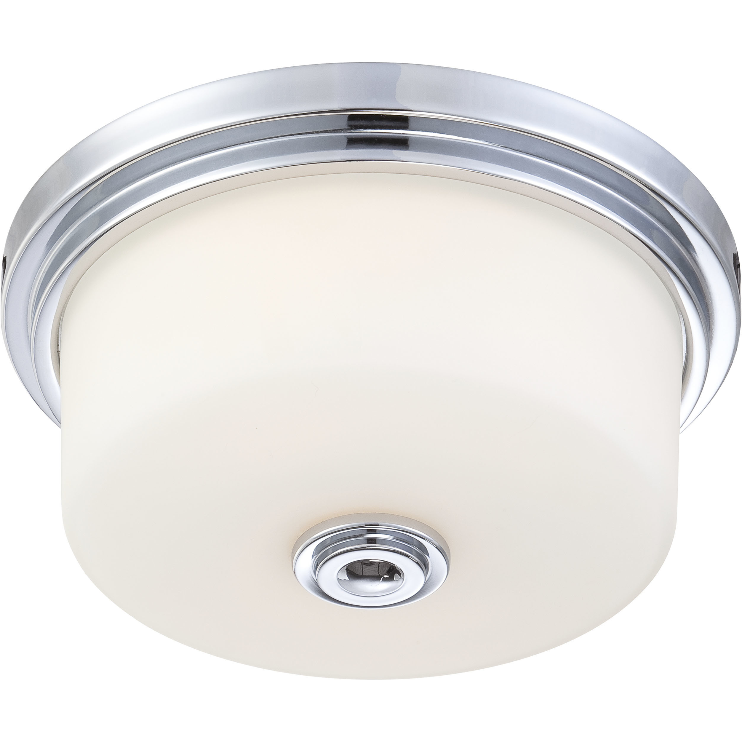 Soho 2 Light 16 inch Polished Chrome Flush Mount Ceiling Light