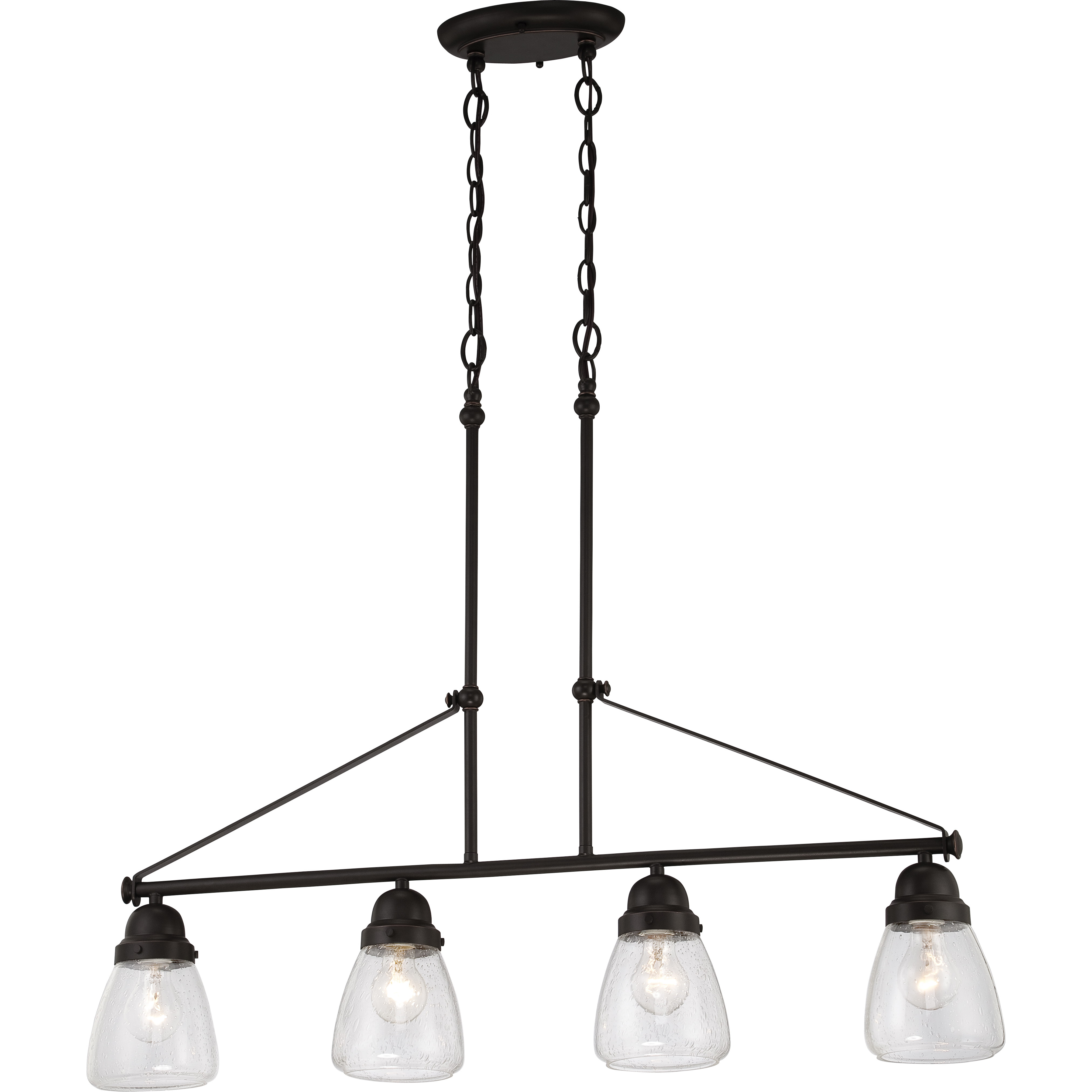 Laurel 4 Light 35.75 inch Sudbury Bronze Island Pendant Ceiling Light