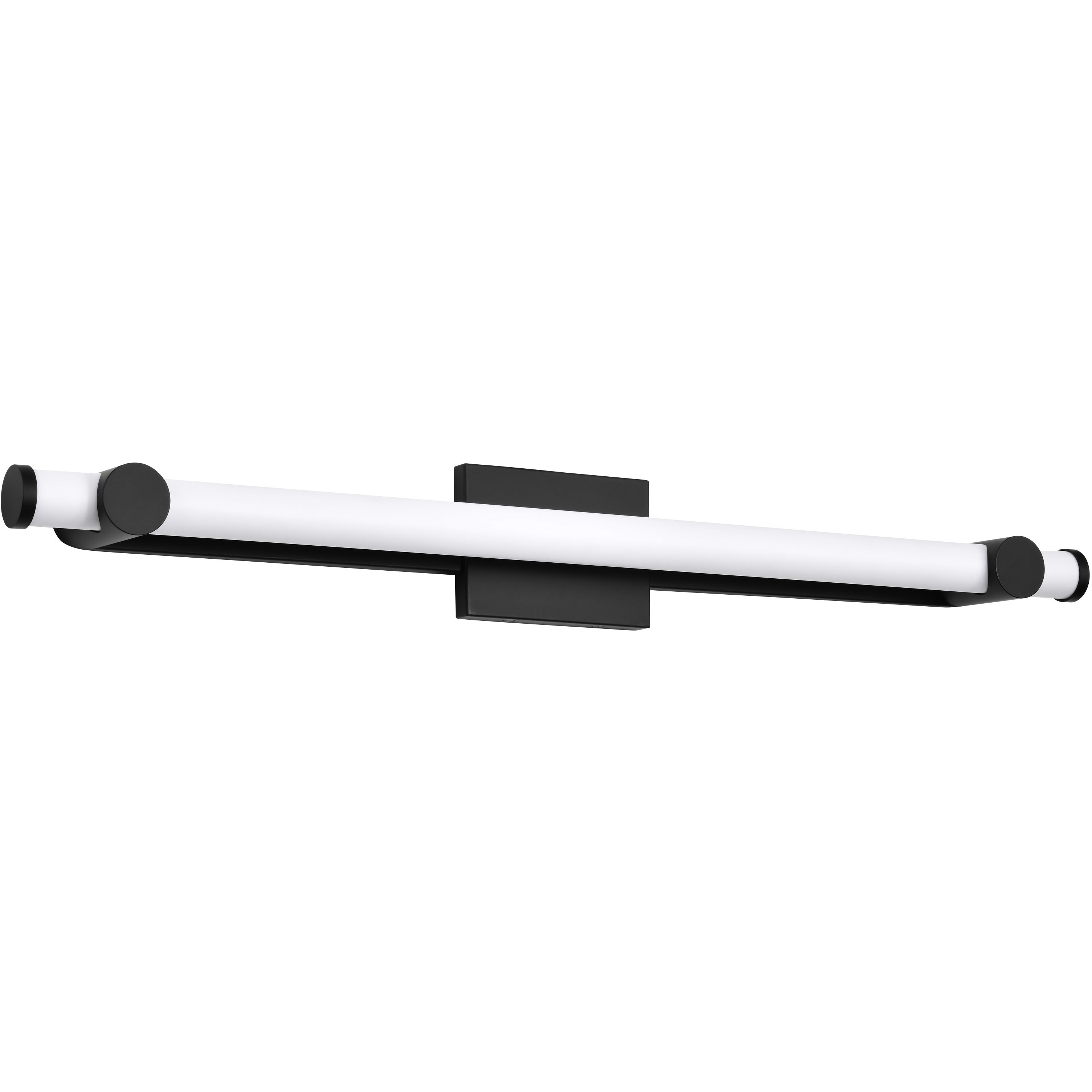 Bowman LED 35.88 inch Matte Black Vanity Light Wall Light