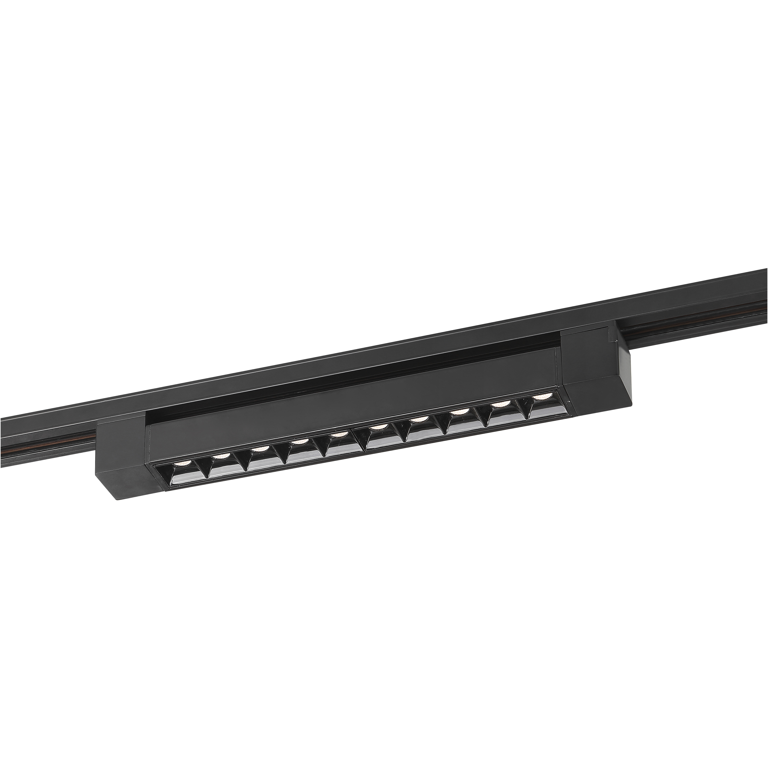 Brentwood 120 Black Track Head Ceiling Light