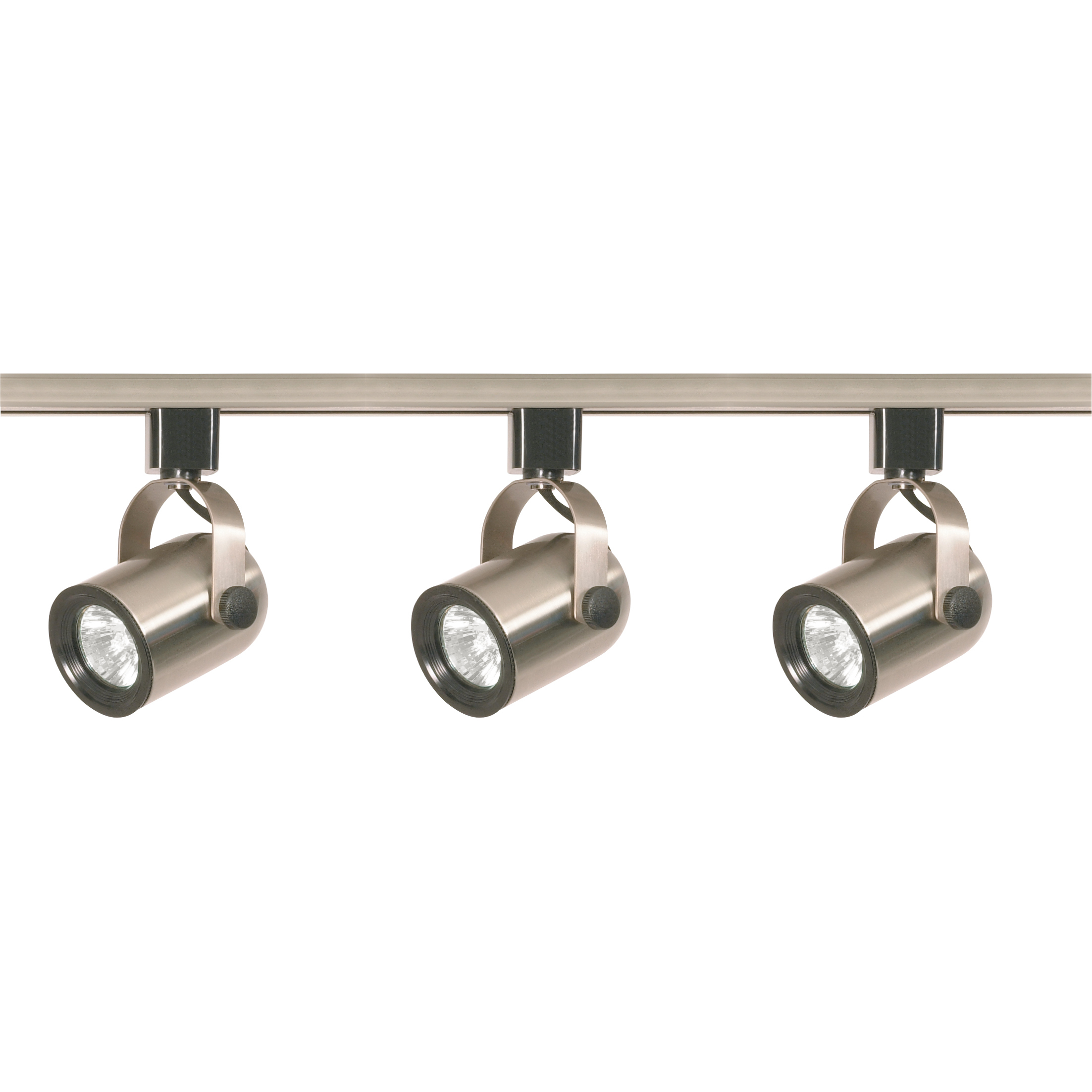 Brentwood 3 Light Brushed Nickel Track Lighting Ceiling Light