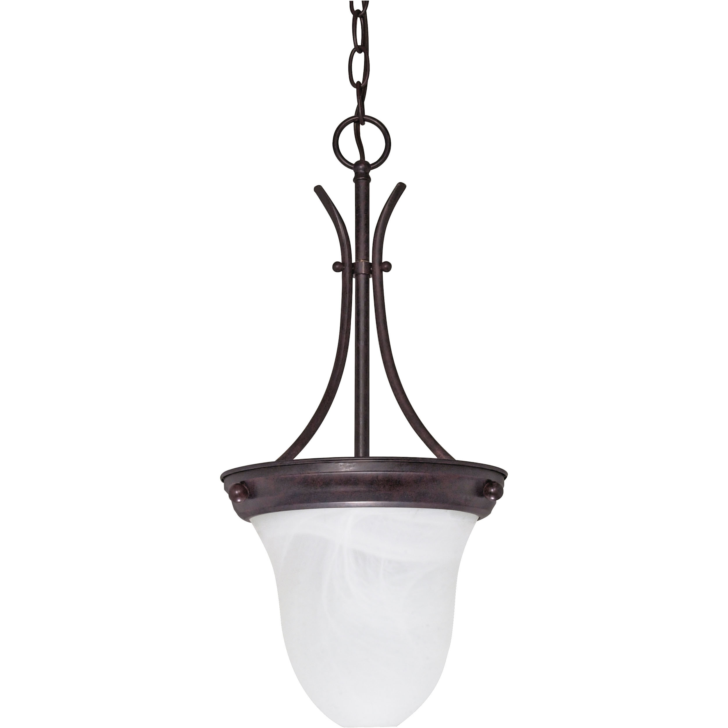 Brentwood 1 Light 9.75 inch Old Bronze Pendant Ceiling Light