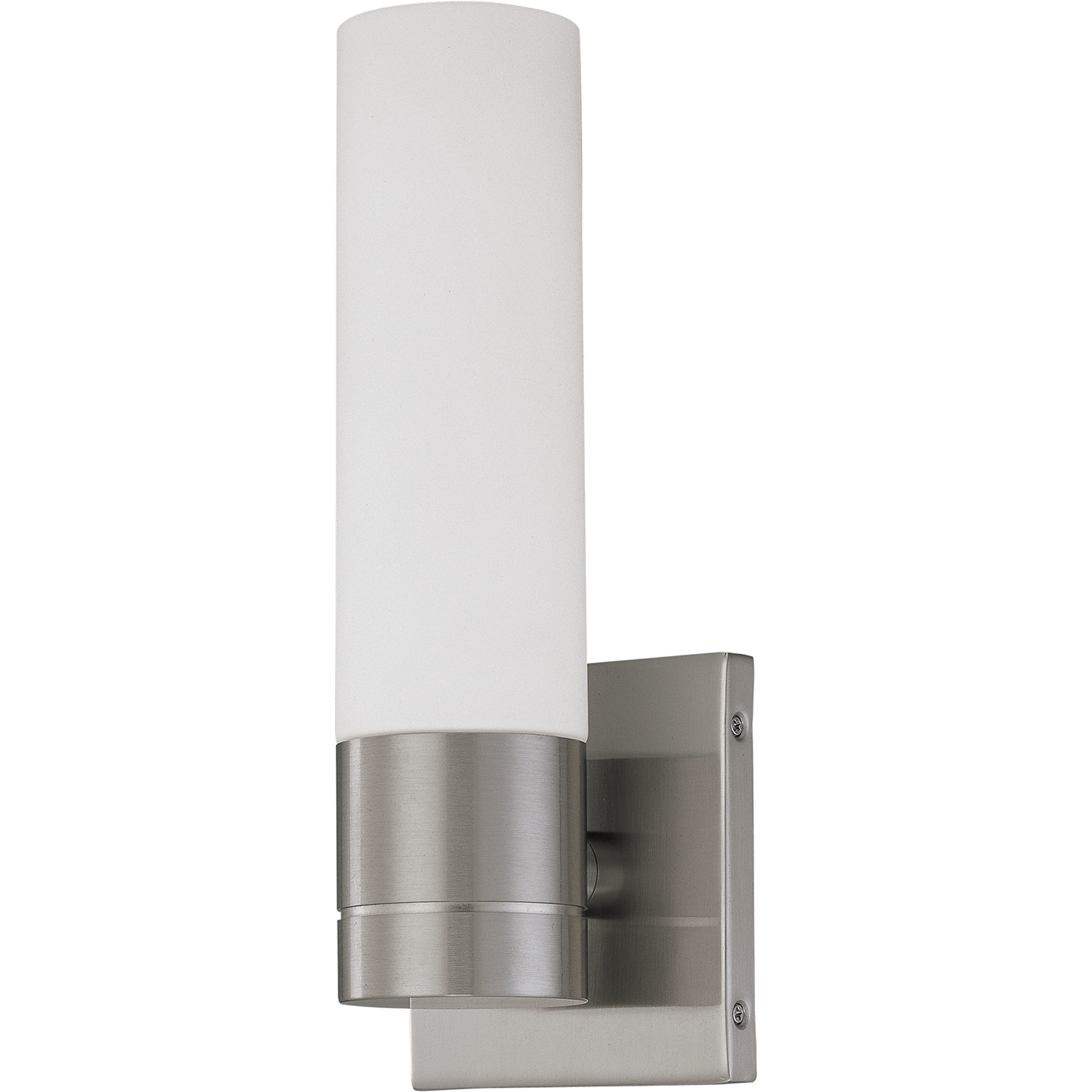 Nuvo 60/2934 Link 1 Light 5 inch Brushed Nickel ADA Wall Sconce Wall Light, image size:2504x2504