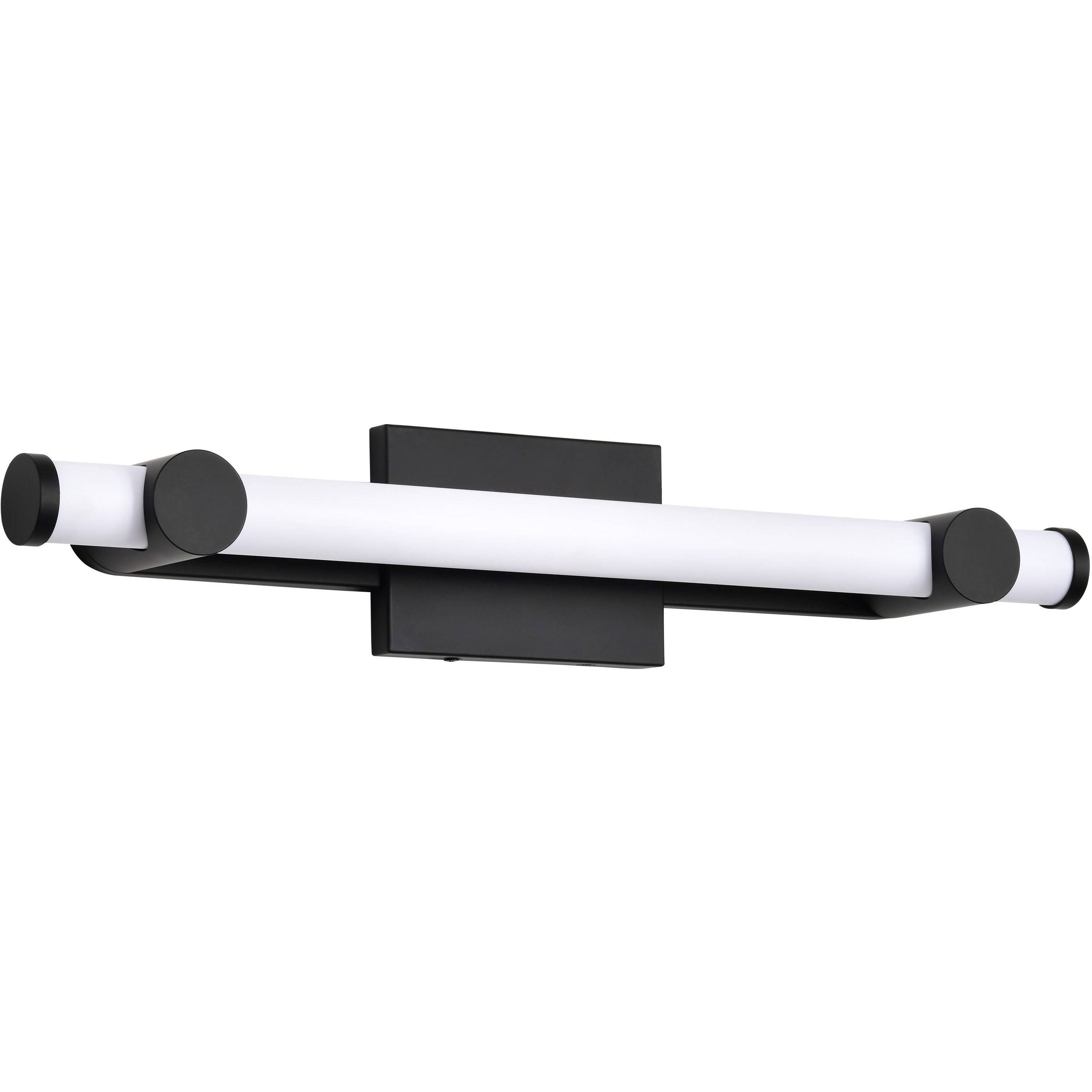 Bowman LED 24 inch Matte Black Vanity Light Wall Light