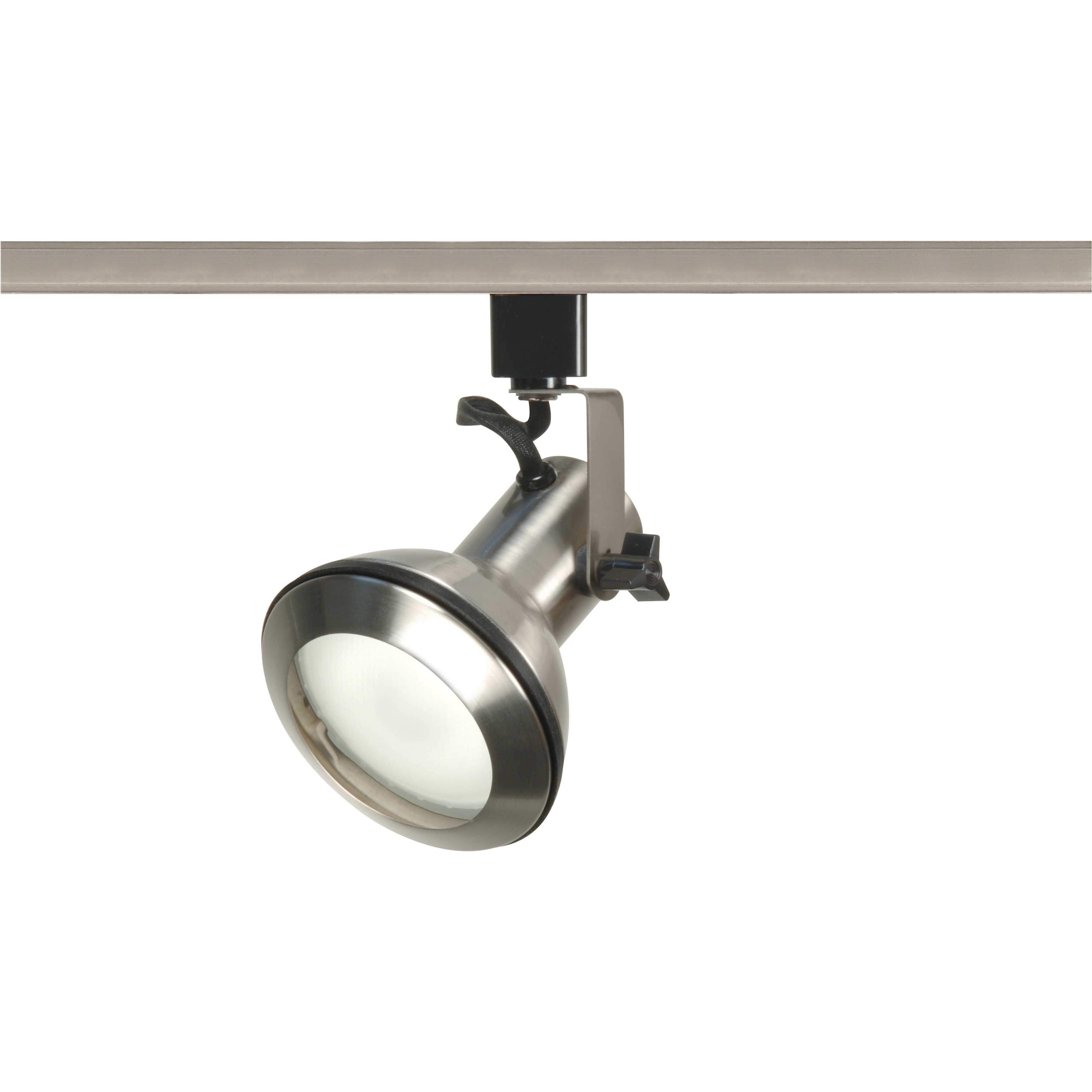 Brentwood 1 Light 120V Brushed Nickel Track Head Ceiling Light, image size:3273x3273