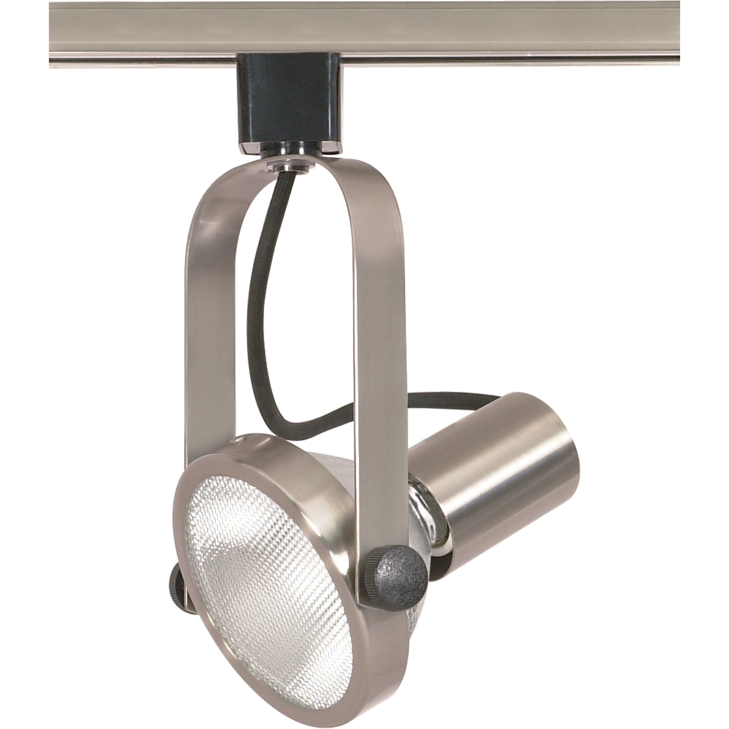 Brentwood 1 Light 120V Brushed Nickel Track Lighting Ceiling Light, image size:2504x2504