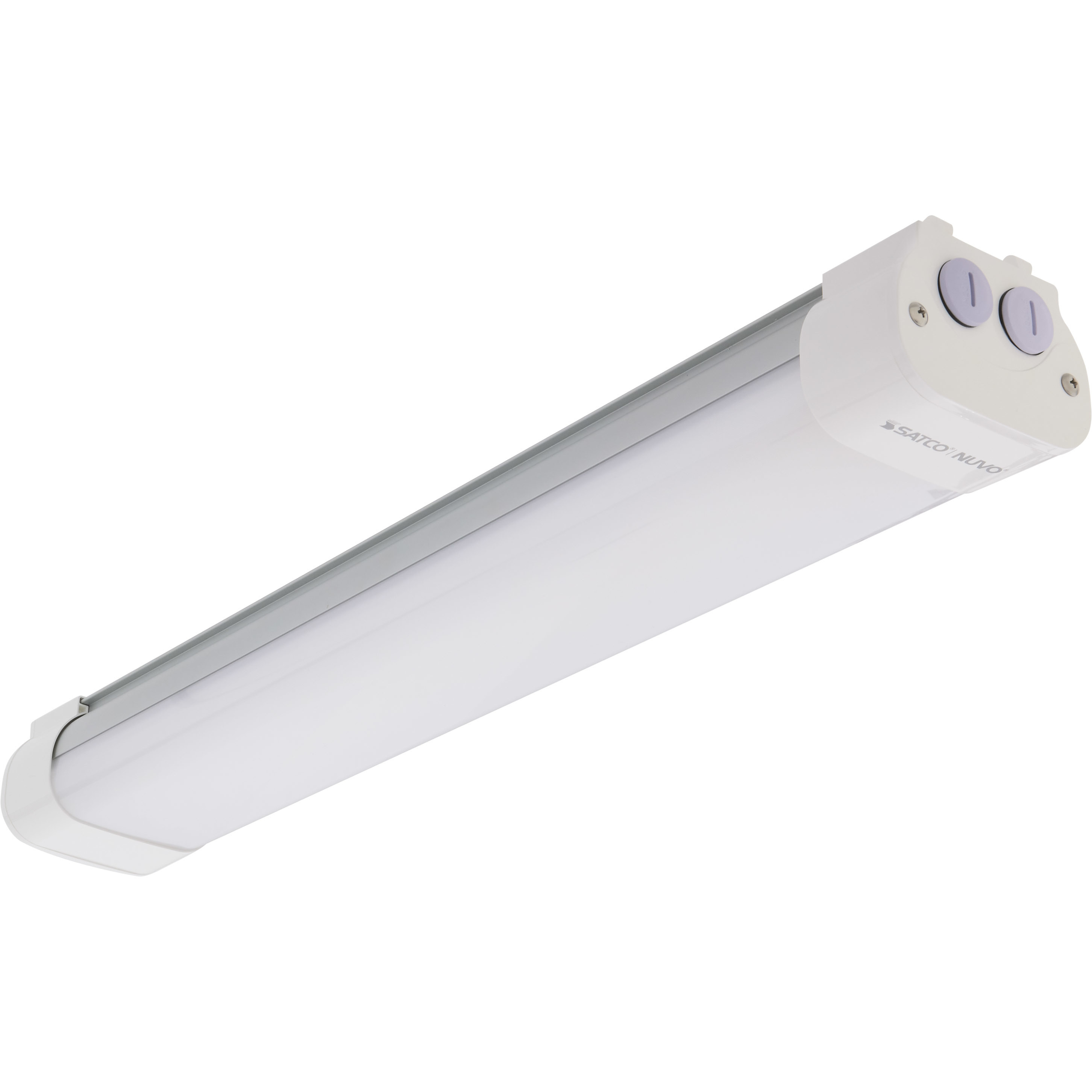 Brentwood LED 3.11 inch White and Gray Wall Pack