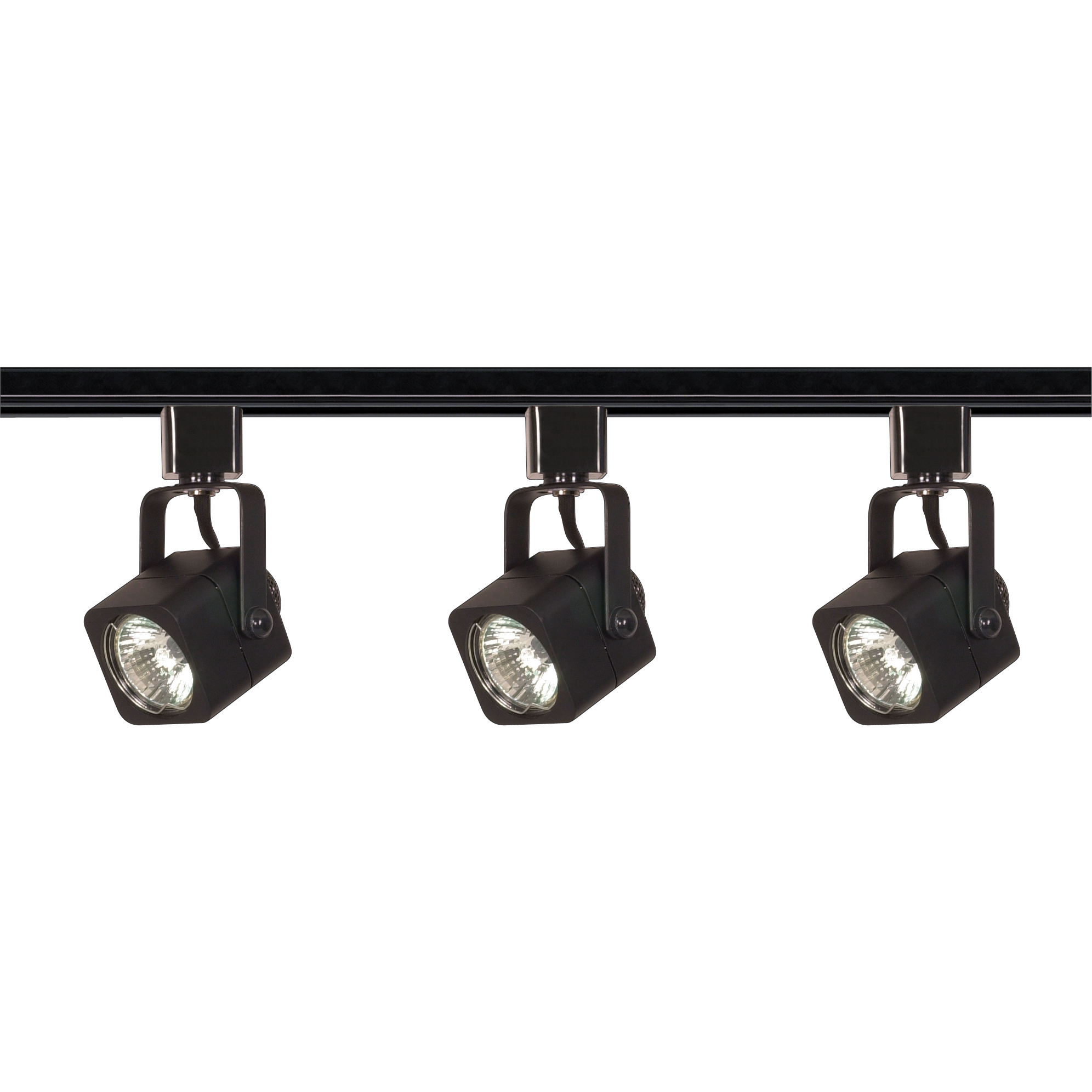 Brentwood 3 Light Black Track Lighting Ceiling Light