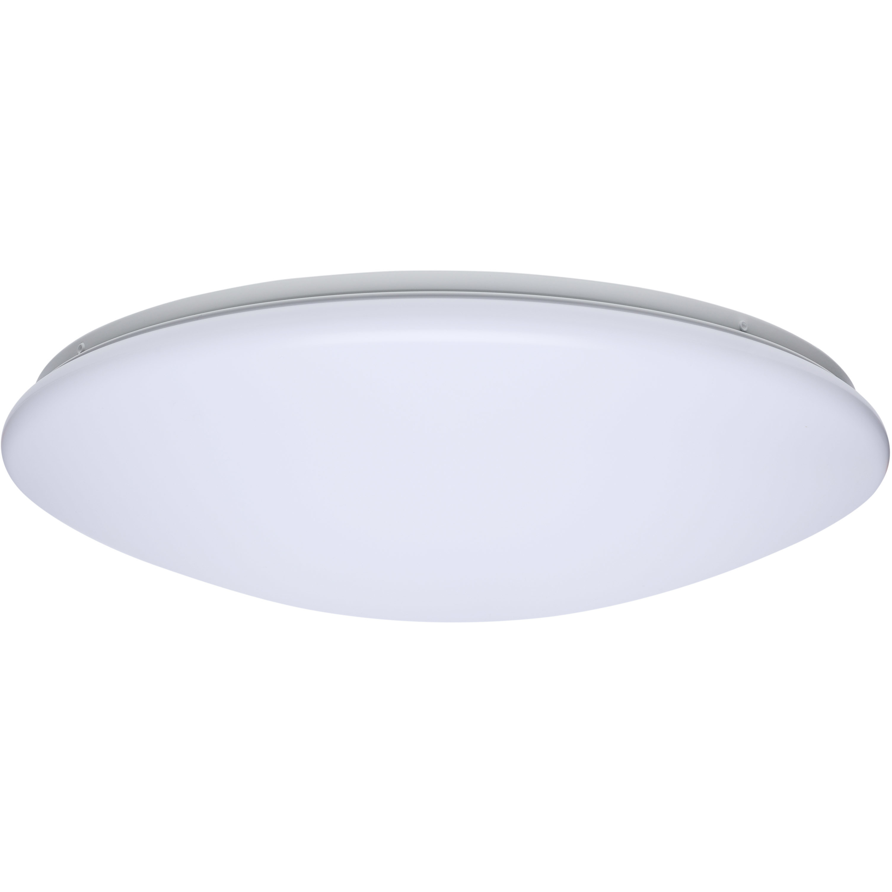 ColorQuick LED 18.9 inch White Flush Mount Ceiling Light