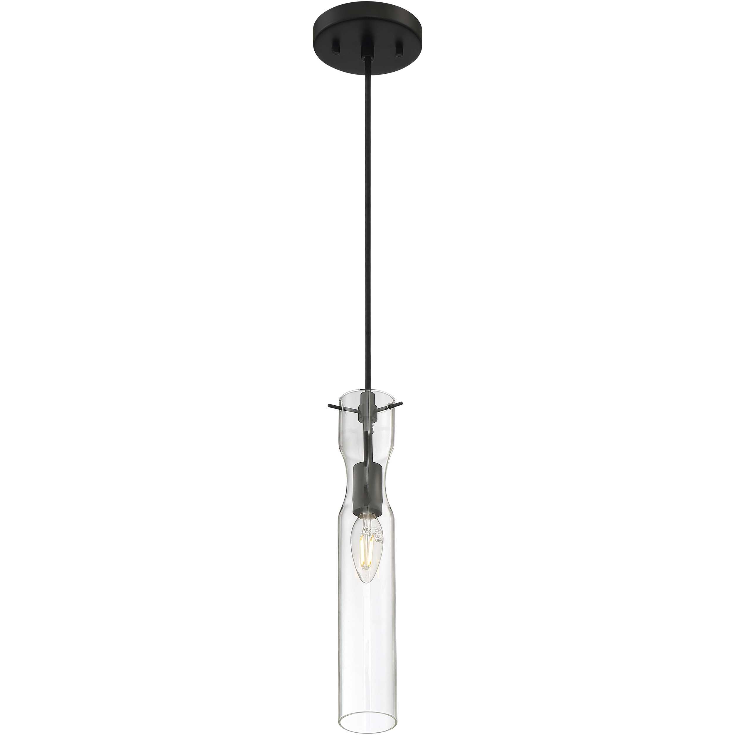 Spyglass 1 Light 4.75 inch Black Pendant Ceiling Light