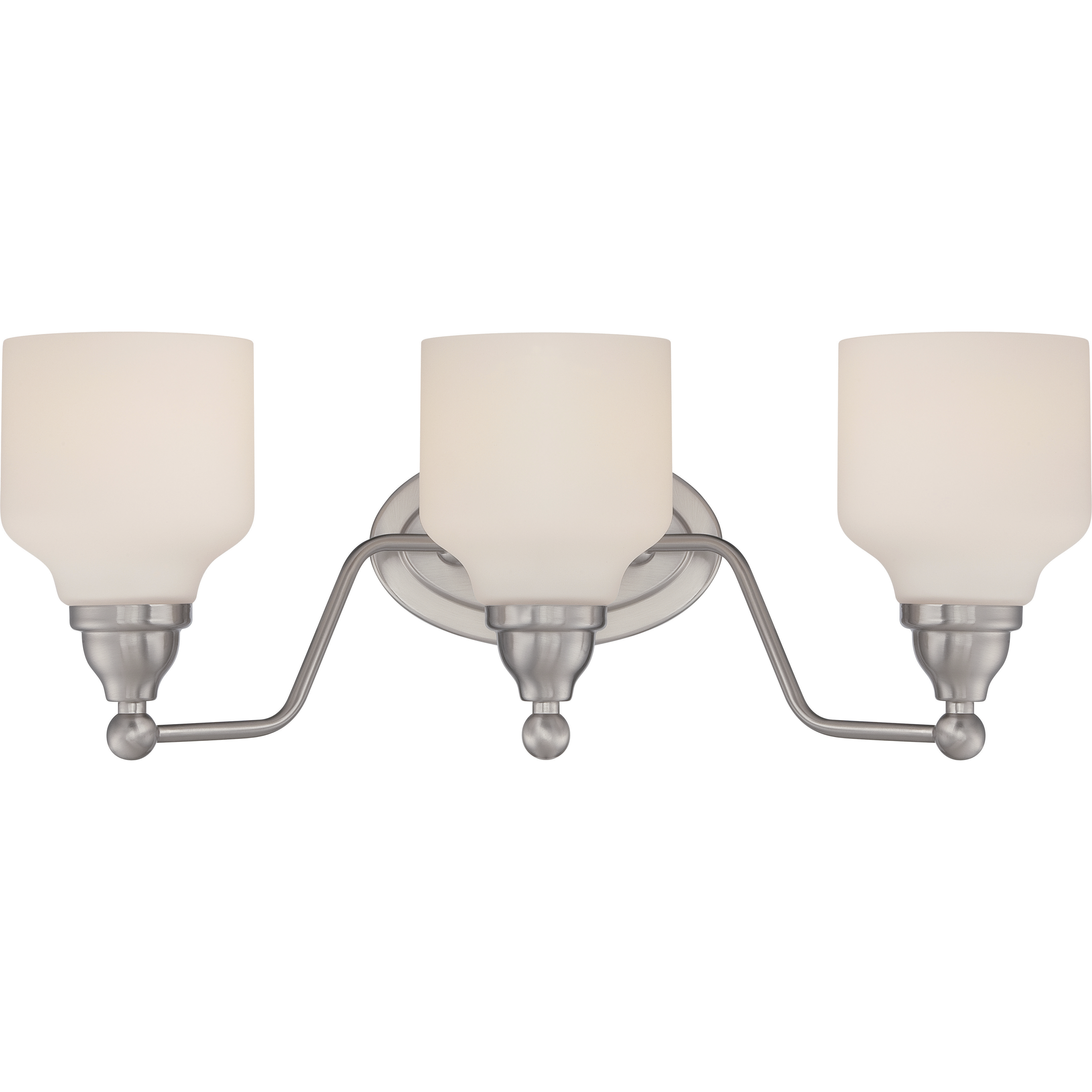 Kirk LED 21 inch Polished Nickel Vanity Light Wall Light