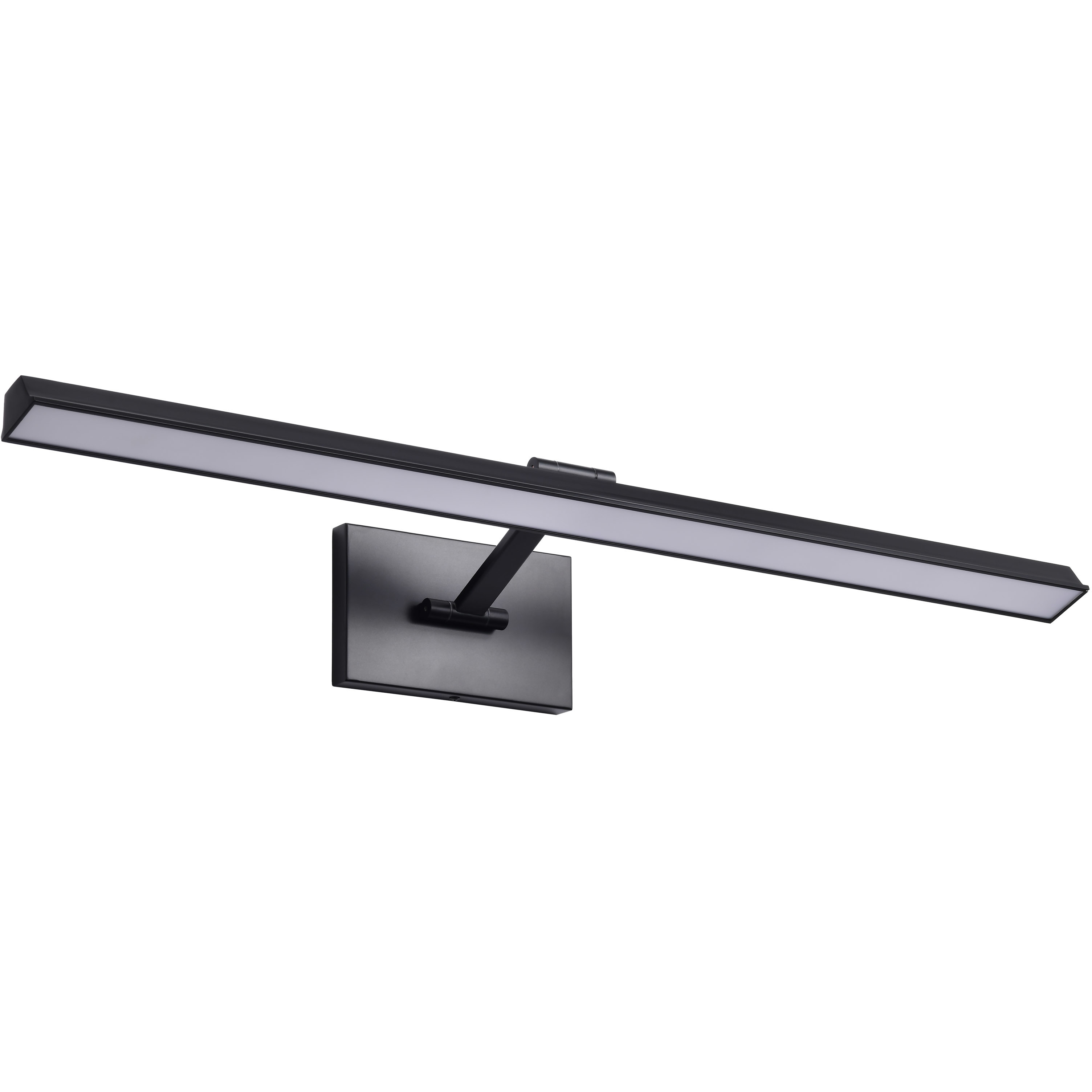 Hazel LED 35.8 inch Black Vanity Wall Light