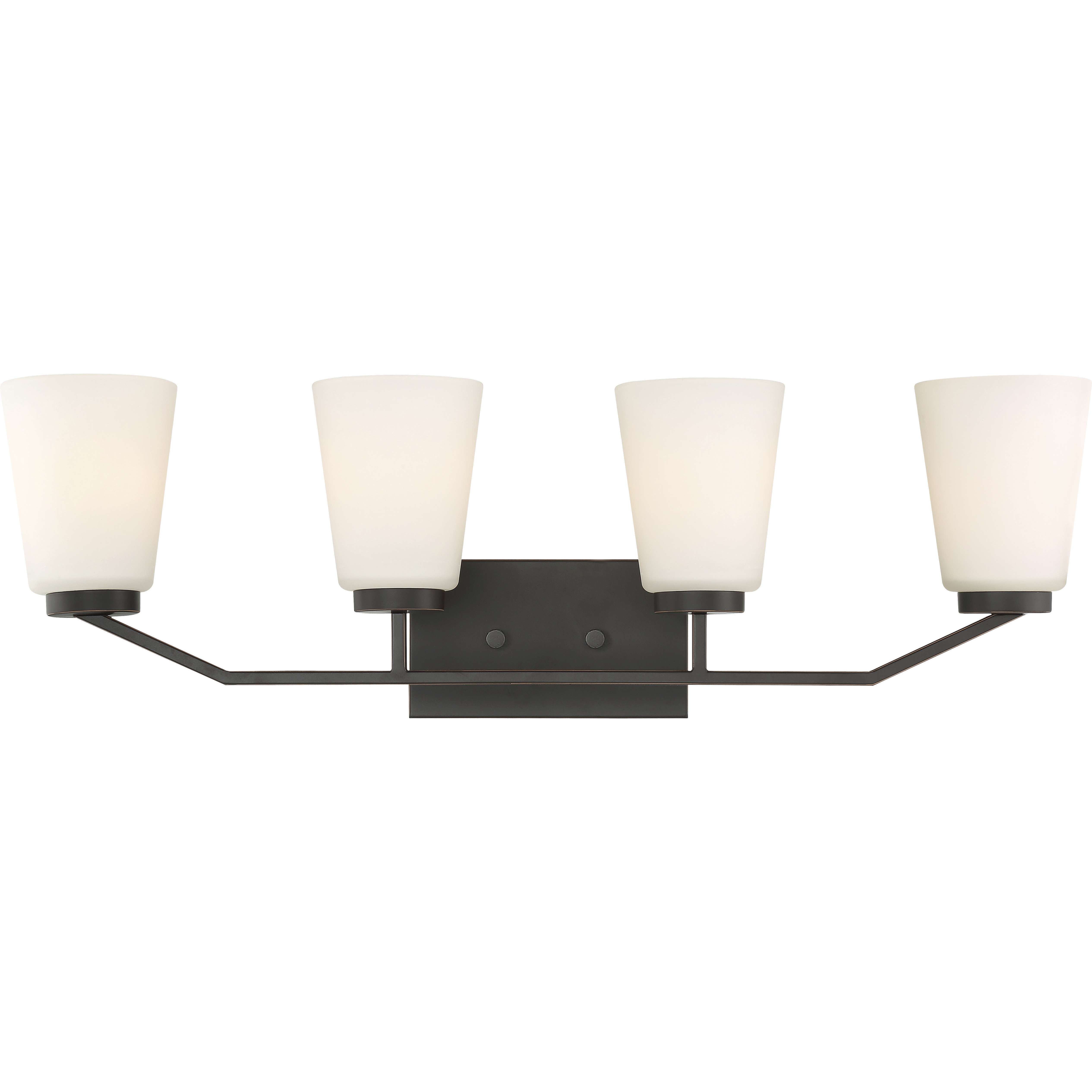 Nome 4 Light 29.5 inch Mahogany Bronze Vanity Light Wall Light