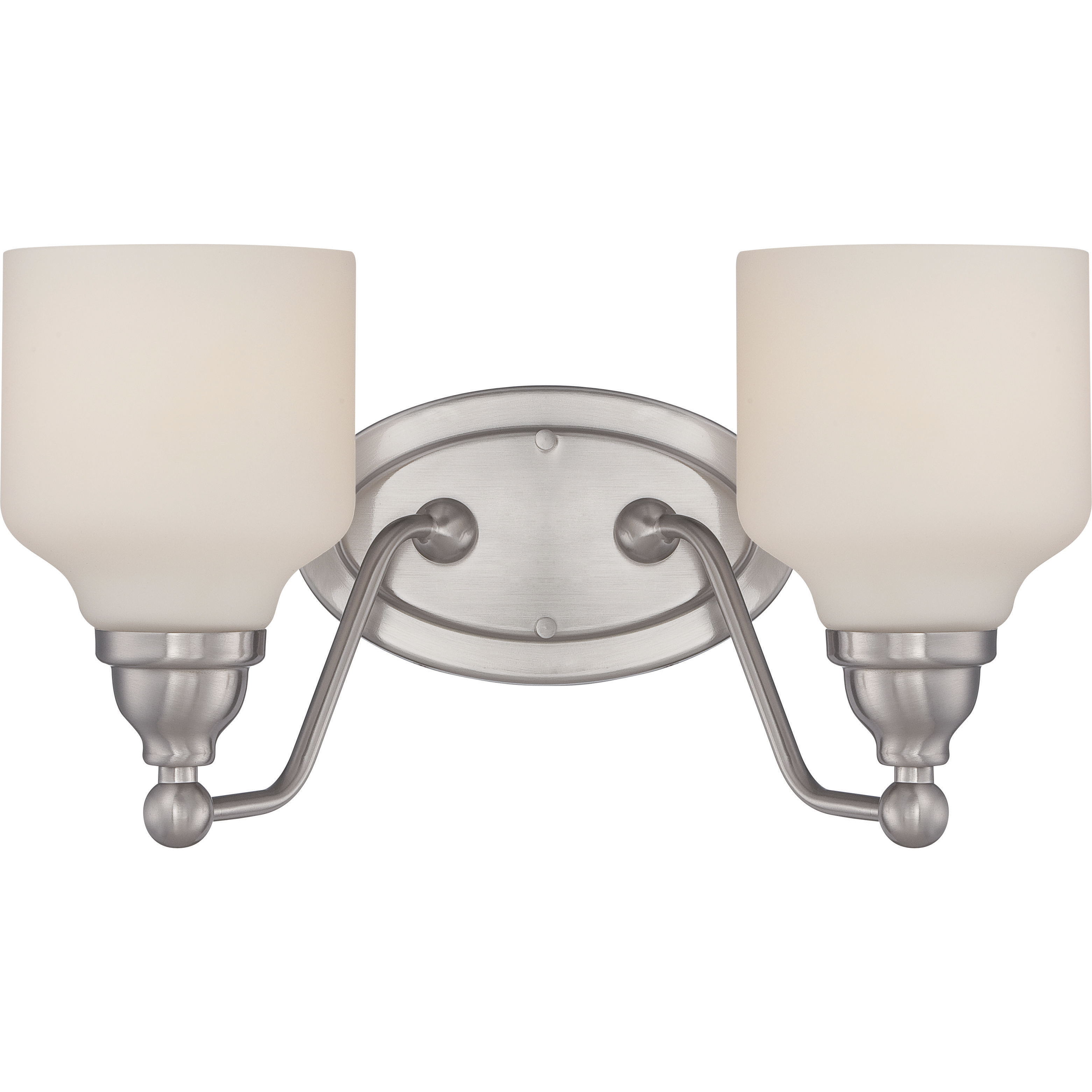 Kirk LED 15 inch Polished Nickel Vanity Light Wall Light