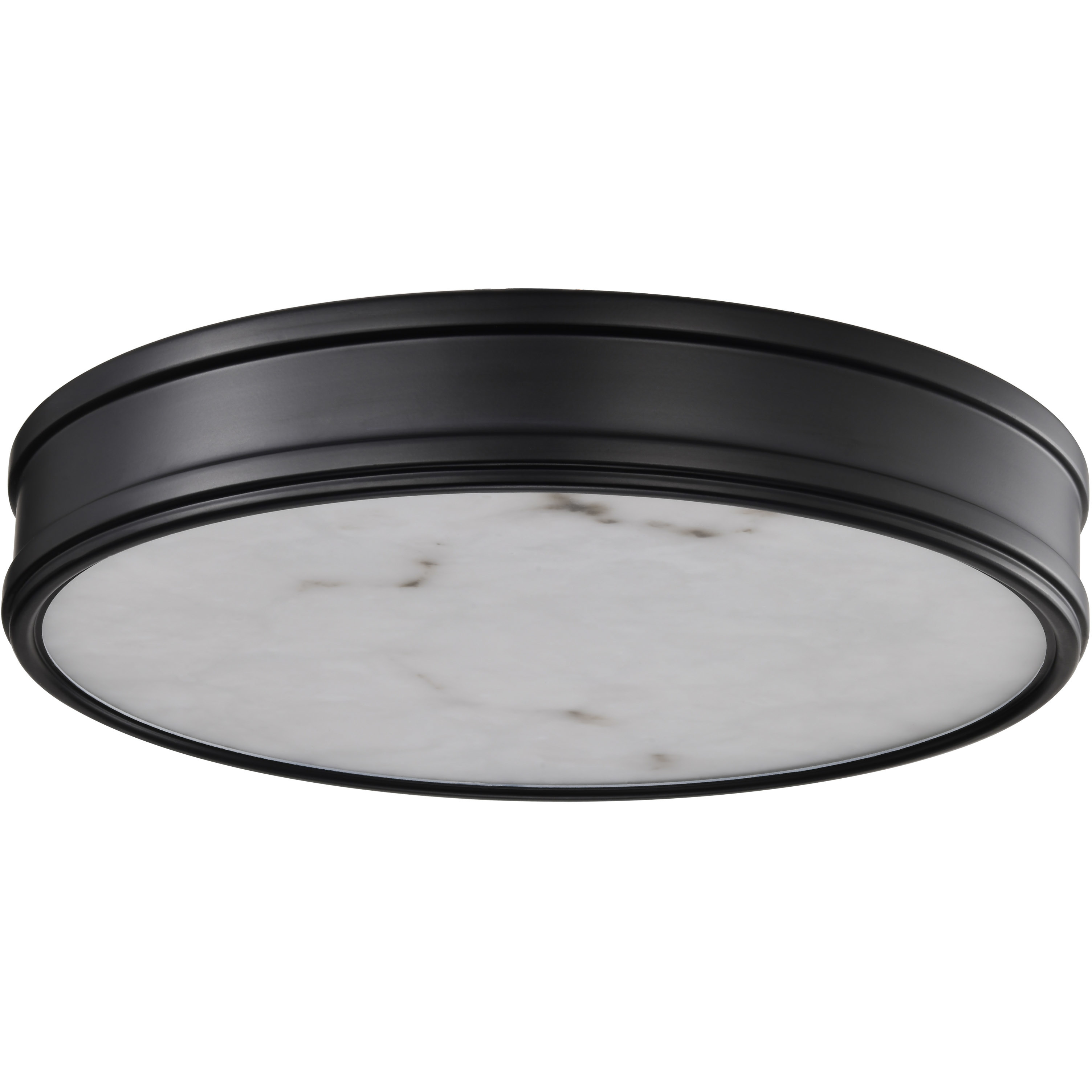Kendall LED 14.25 inch Matte Black Flush Mount Ceiling Light